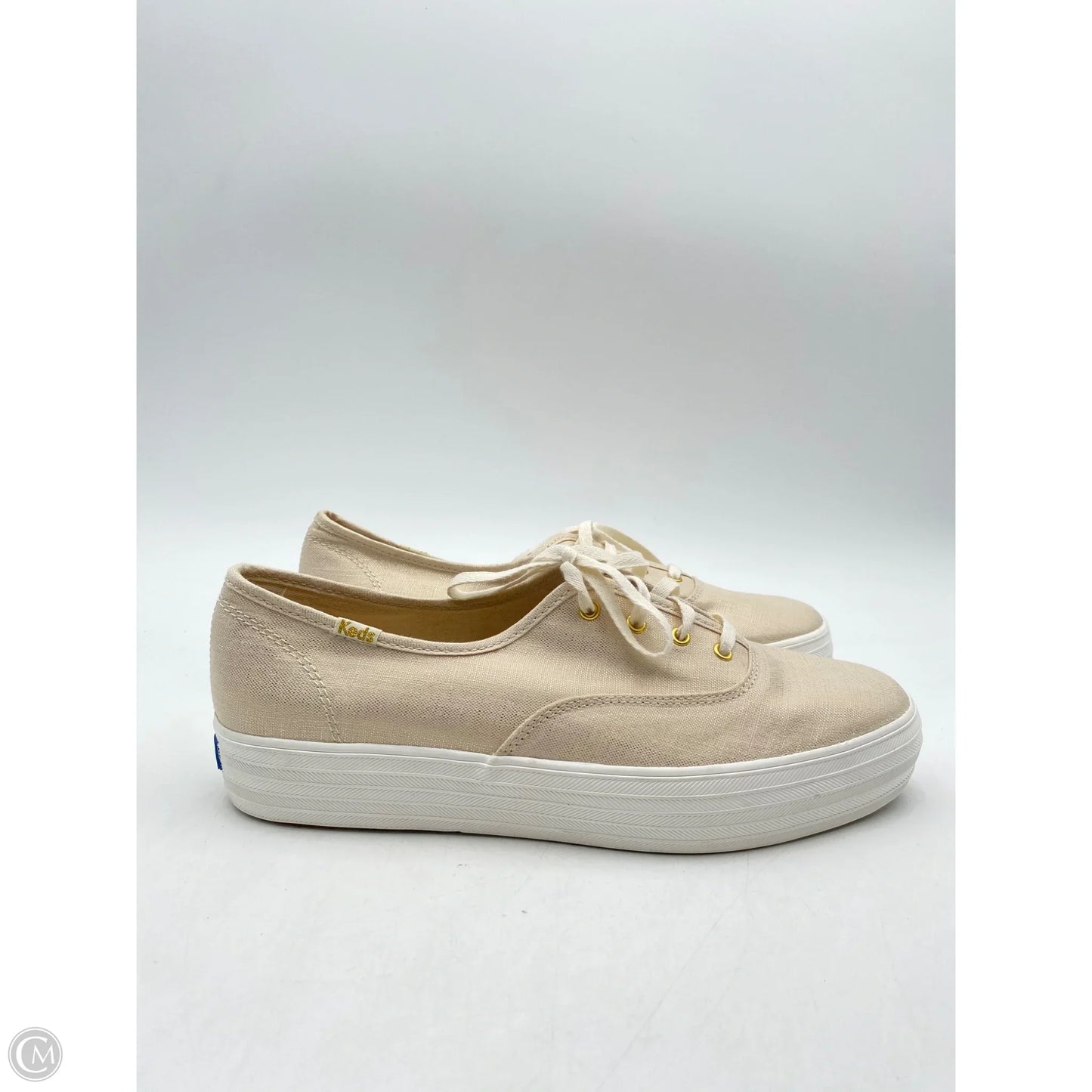Shoes Sneakers By Keds In Gold, Size: 10