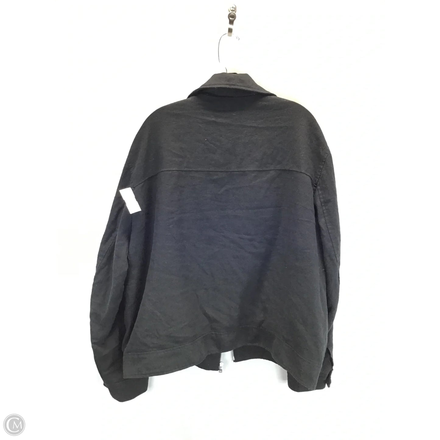 Jacket Shirt By H&m In Black, Size: Xl
