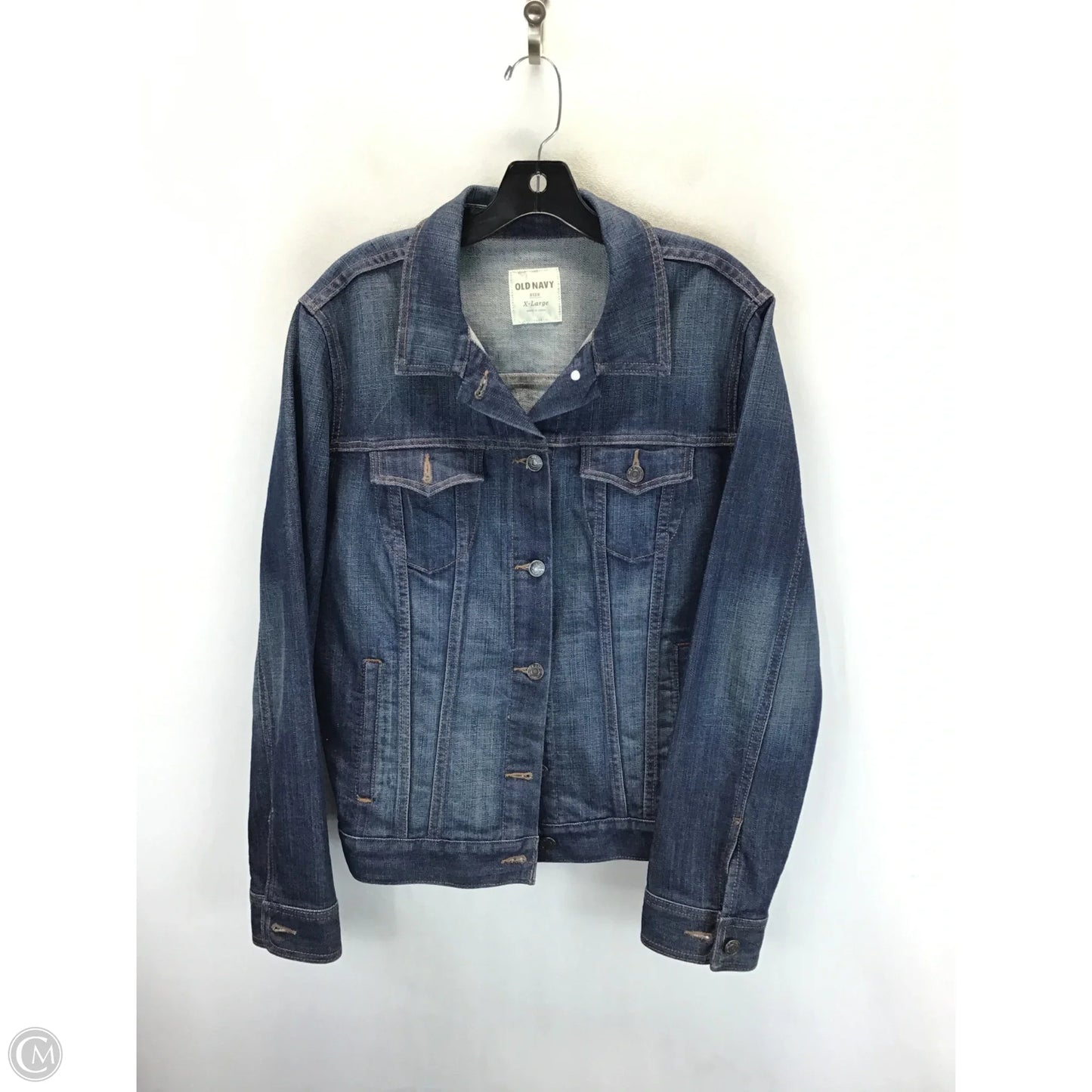 Jacket Denim By Old Navy In Blue Denim, Size: Xl