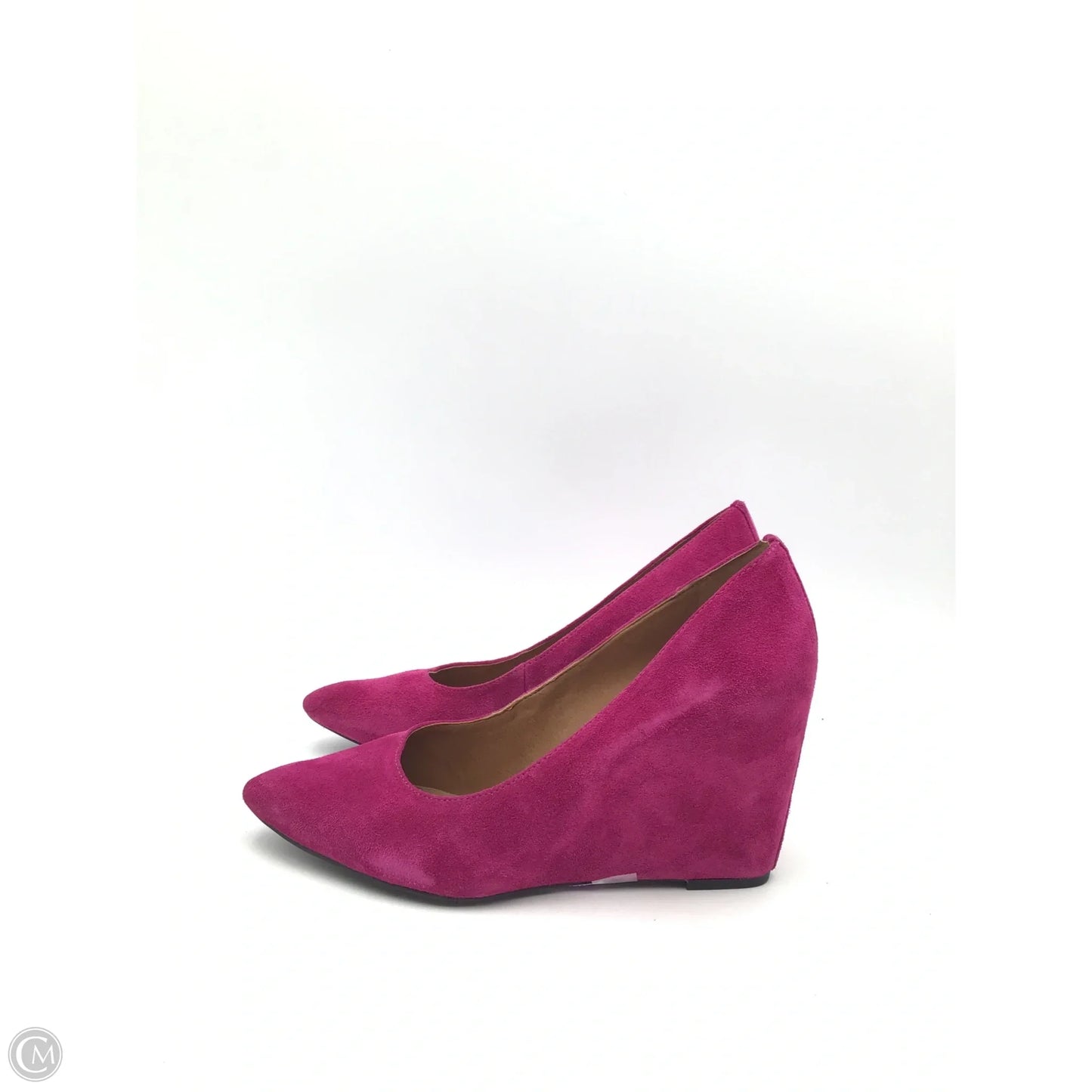 Shoes Heels Wedge By Franco Sarto In Pink, Size: 9