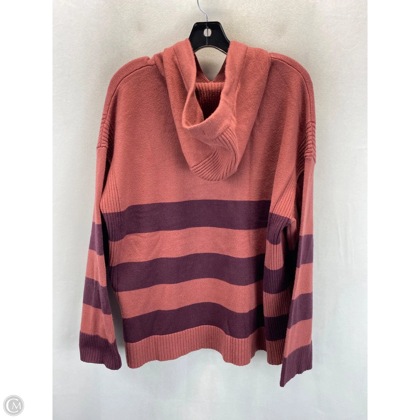 Sweater By Liz Claiborne In Pink & Purple, Size: Xl
