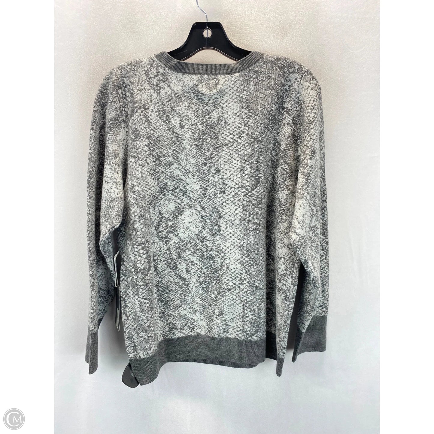Sweater By Worthington In Snakeskin Print, Size: Xl