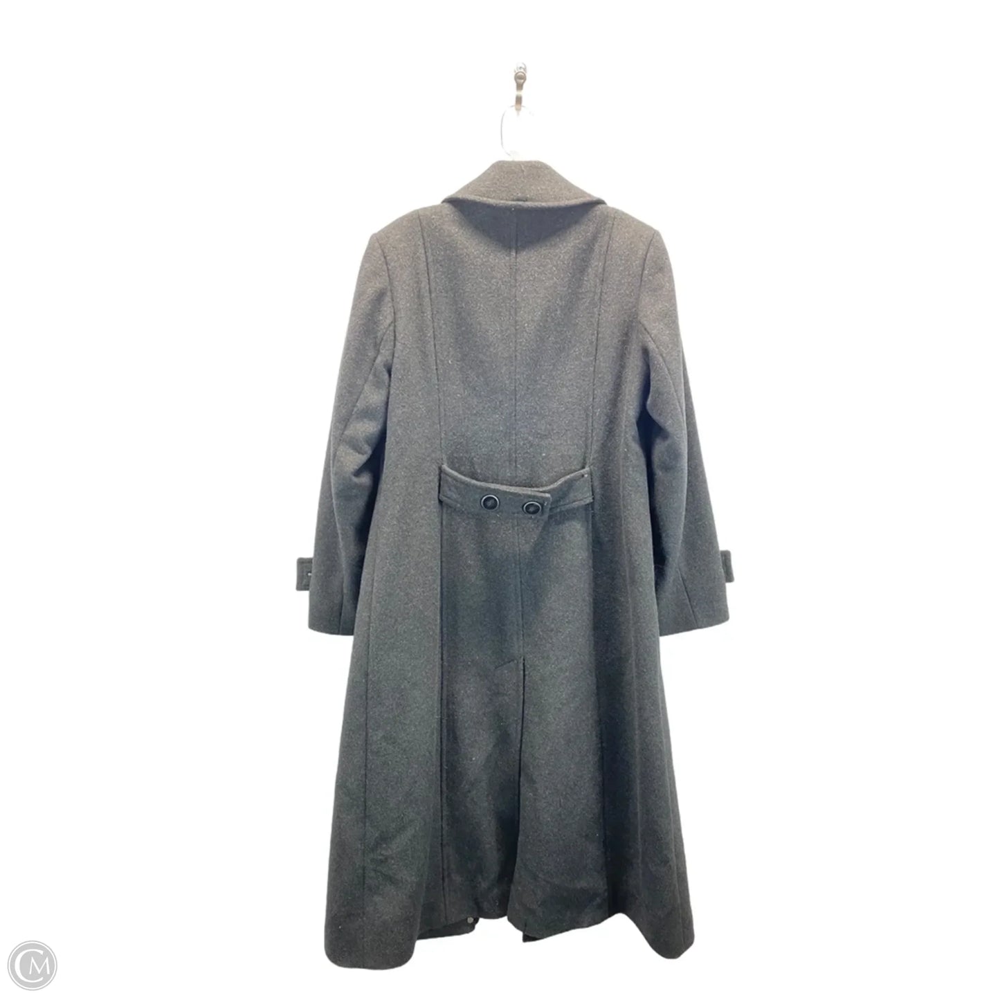 Coat Trench Coat By Jones New York In Black, Size: 12