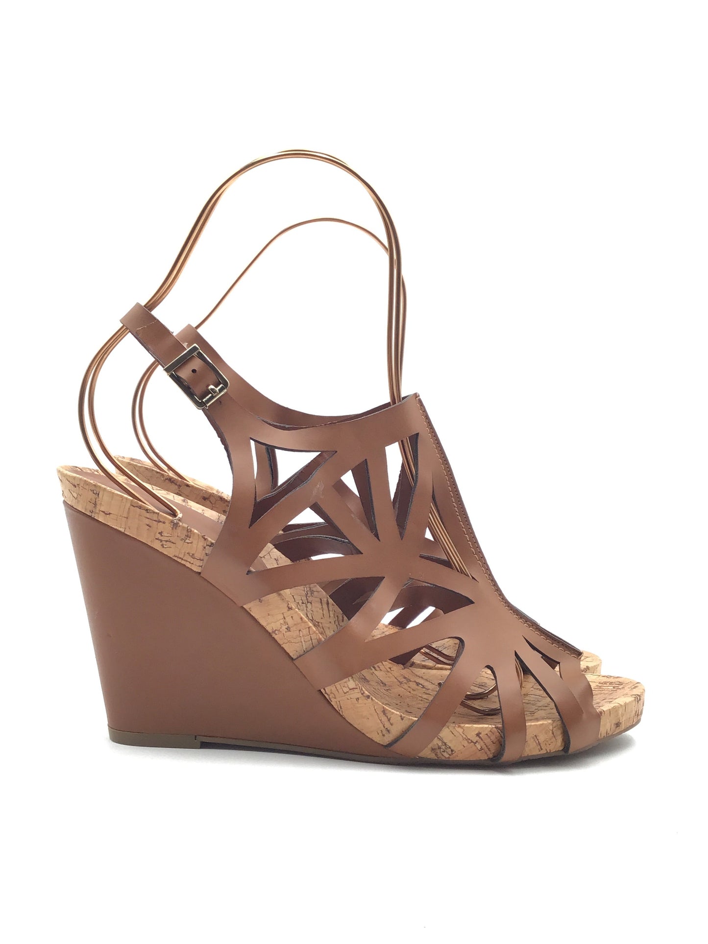 Sandals Heels Wedge By Bcbg Size: 10