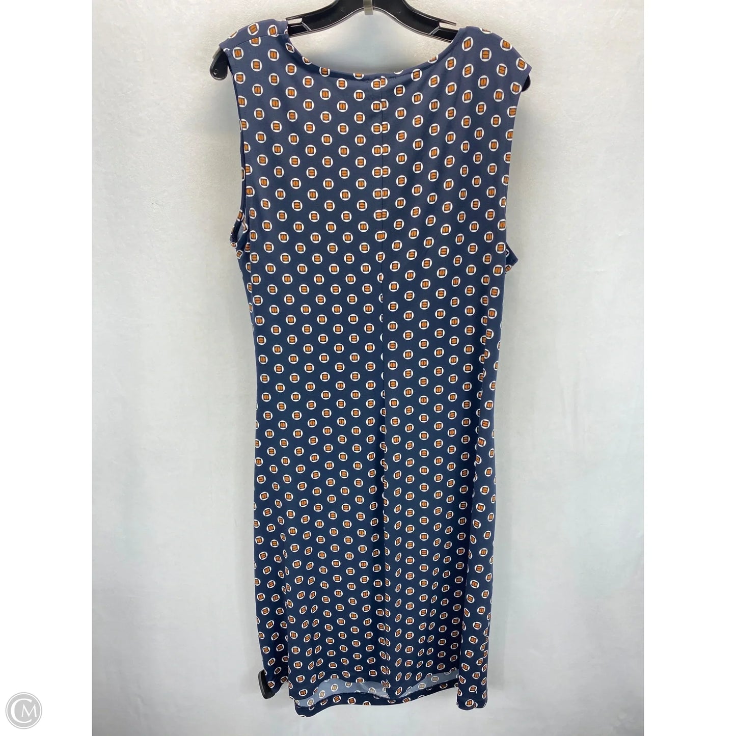 Dress Casual Midi By Limited In Blue, Size: Xl