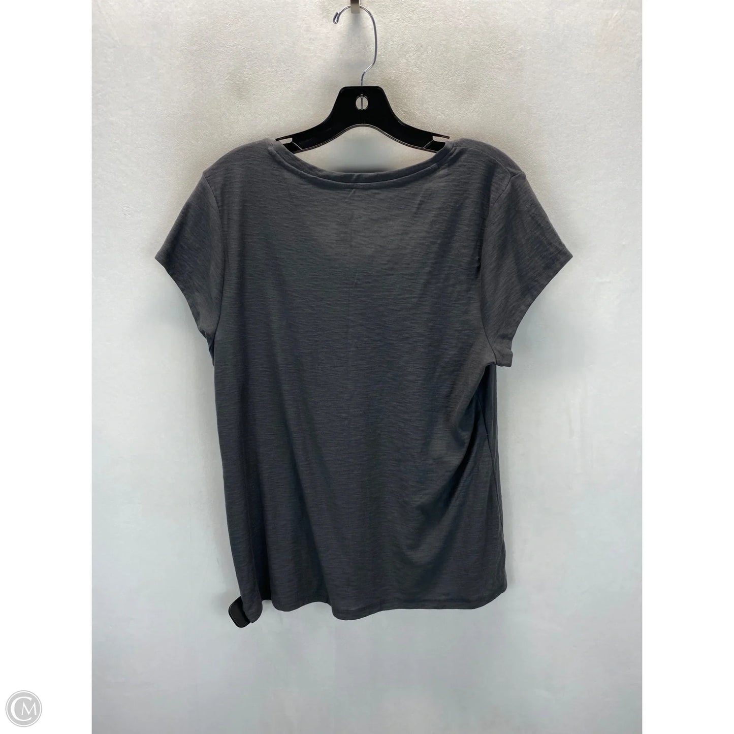Top Short Sleeve By So In Grey, Size: Xxl
