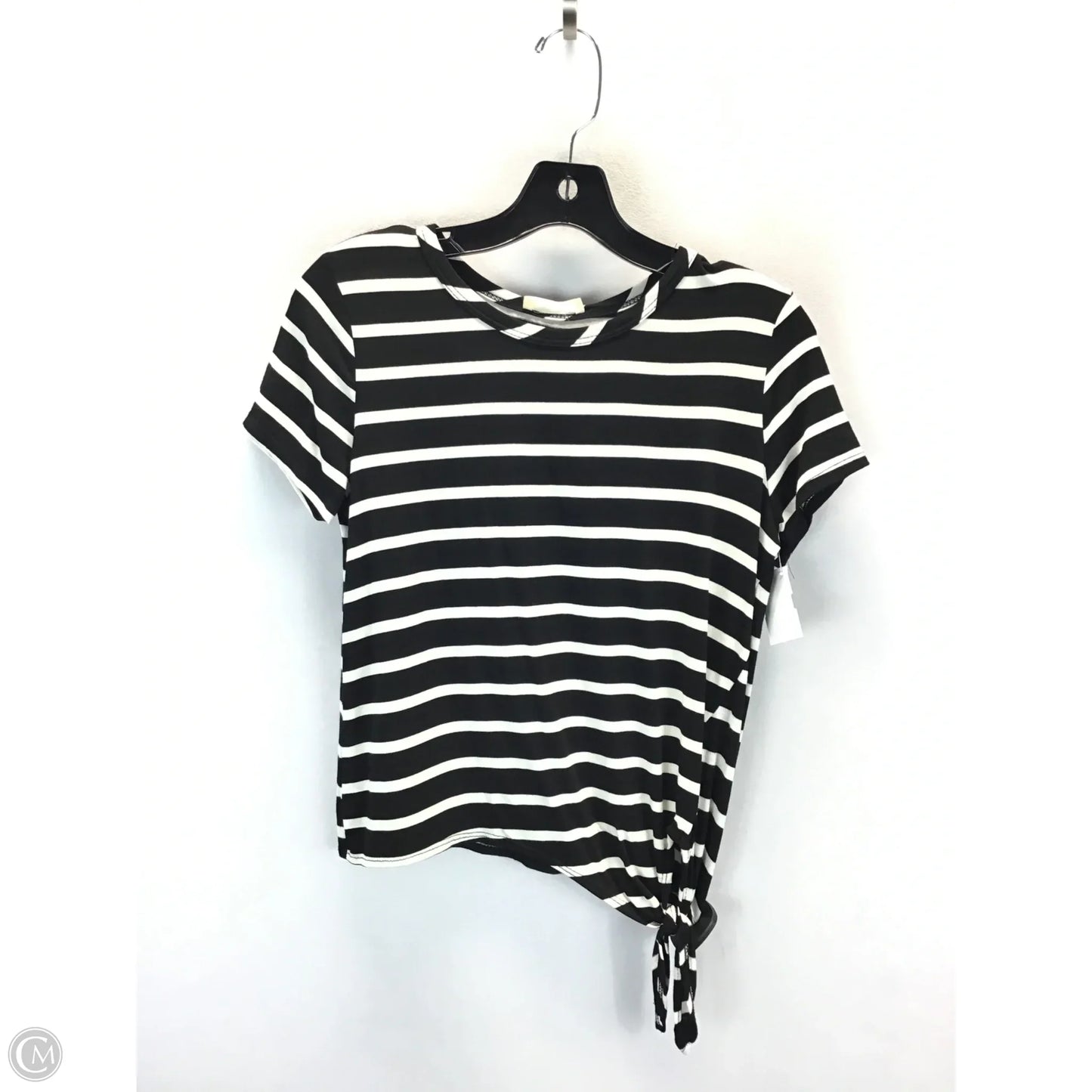 Top Short Sleeve By Clothes Mentor In Striped Pattern, Size: L