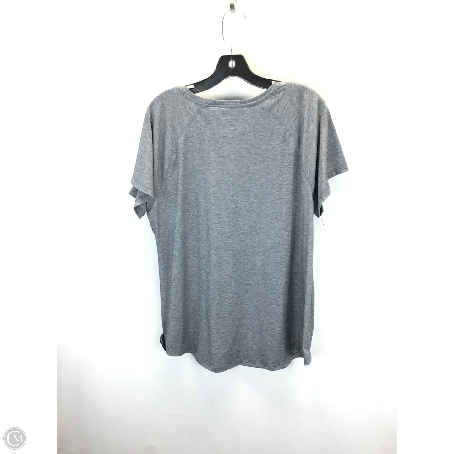 Top Short Sleeve By Tek Gear In Grey, Size: Xl