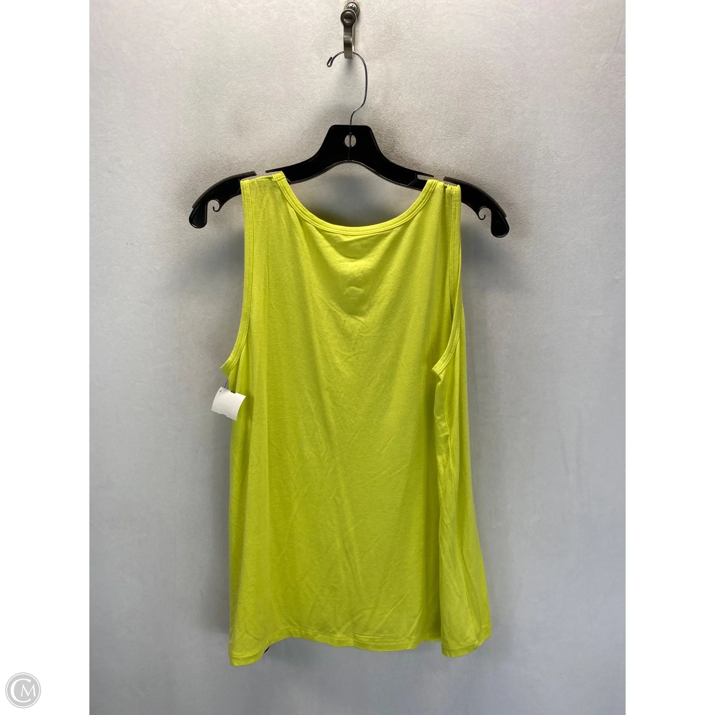 Top Sleeveless By Nine West In Green, Size: L