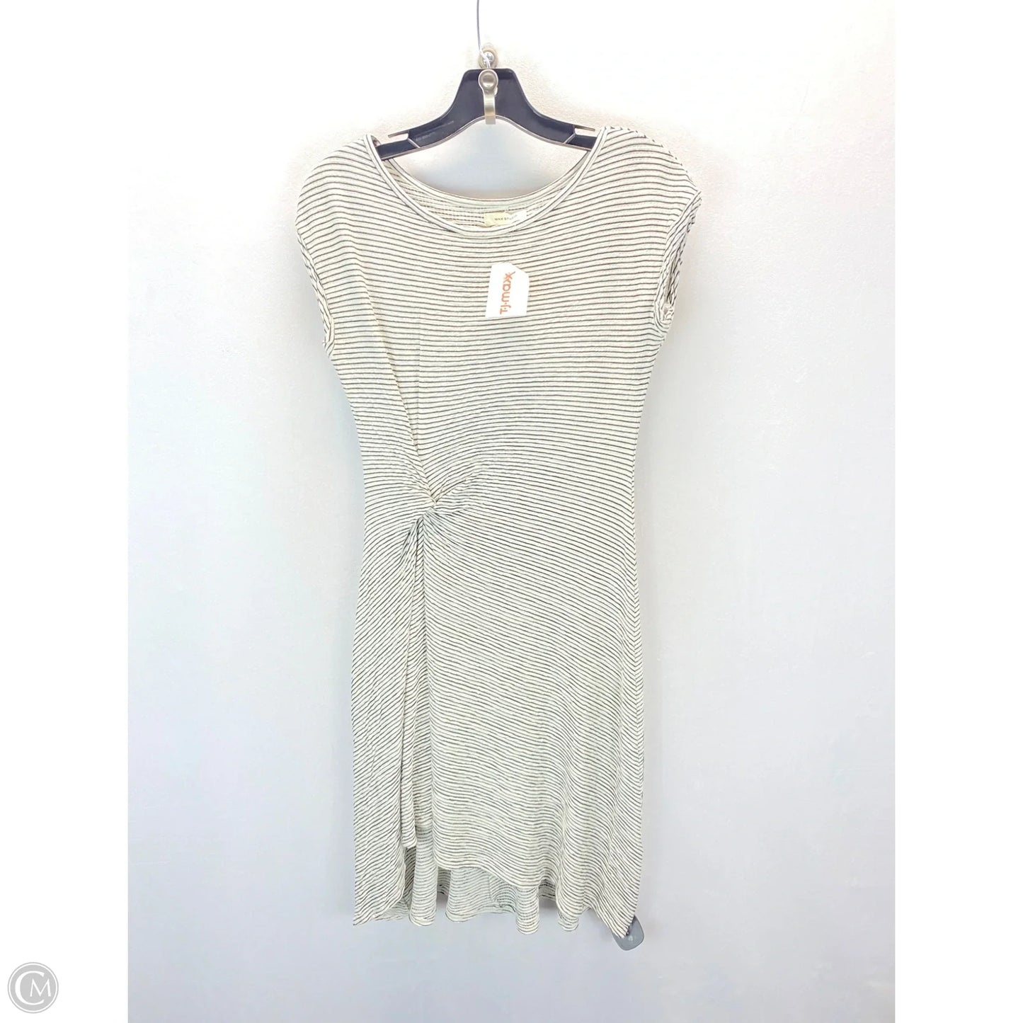 Dress Casual Midi By Max Studio In Striped Pattern, Size: Xs
