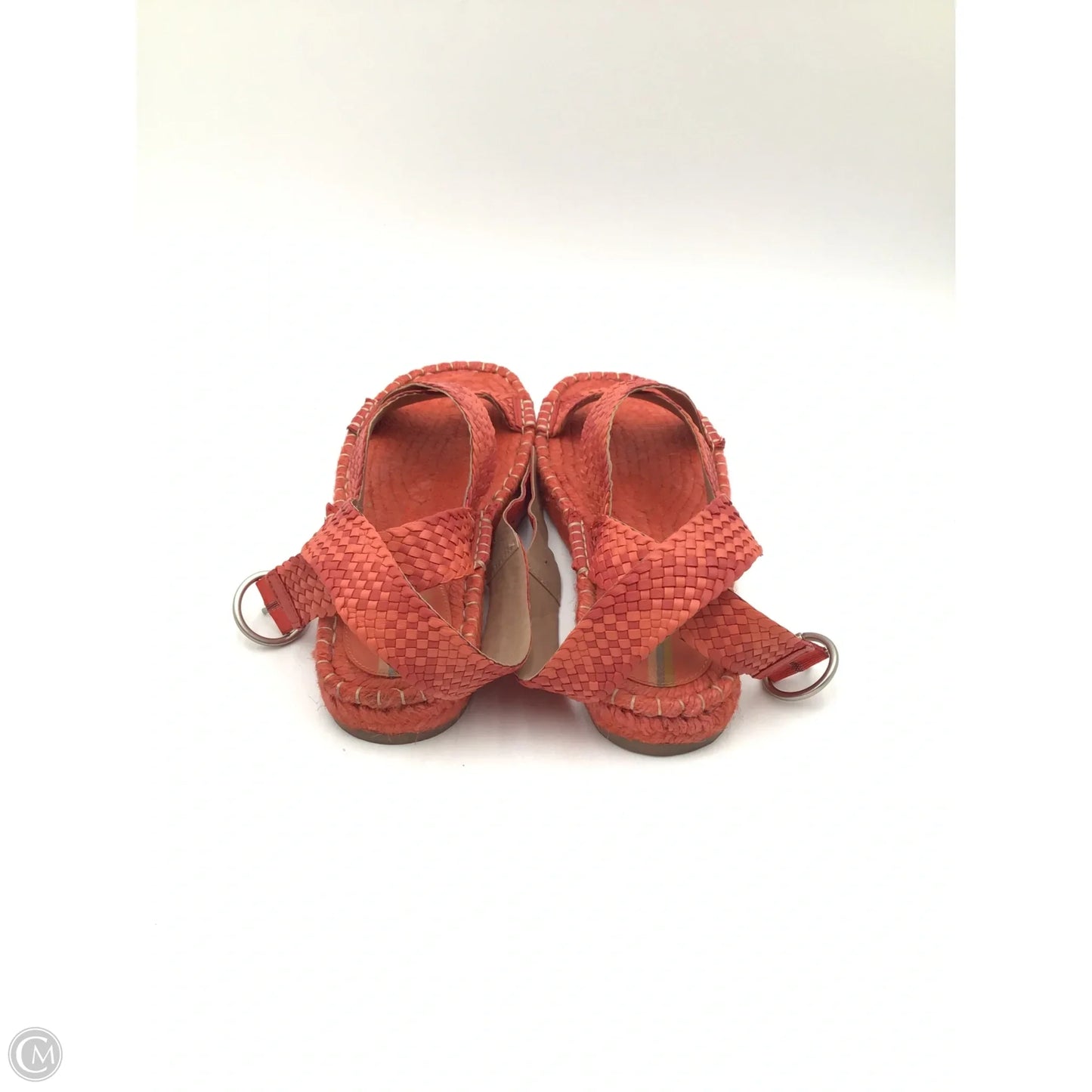 Sandals Flats By Sam Edelman In Orange, Size: 9