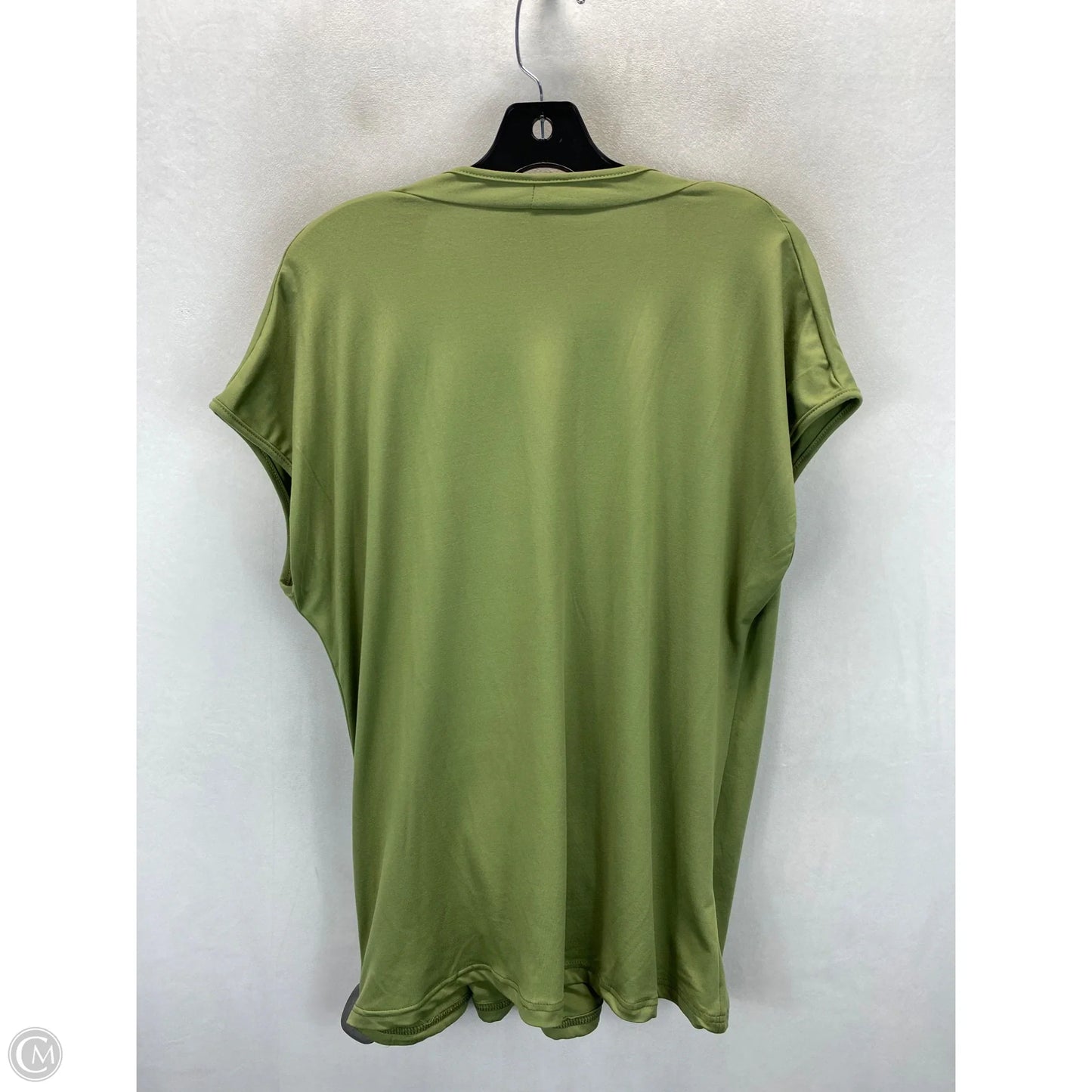 Top Sleeveless By Clothes Mentor In Green, Size: 1x
