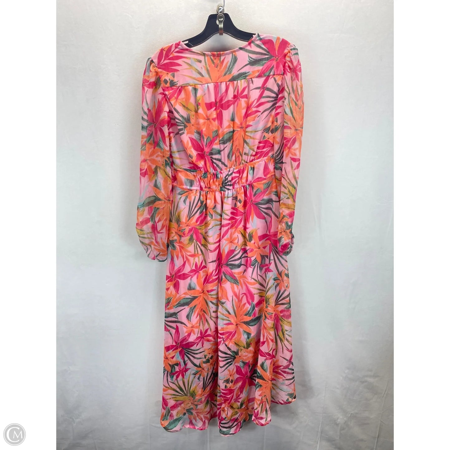 Dress Casual Midi By Jessica Simpson In Floral Print, Size: S