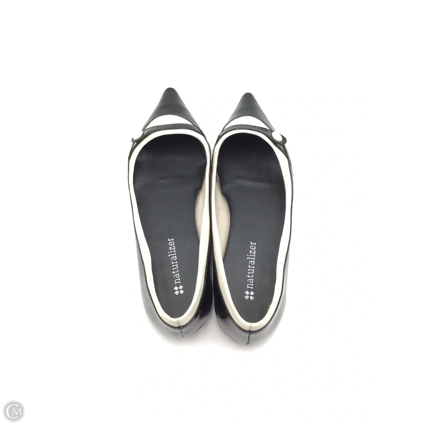Shoes Flats By Naturalizer In Black & Cream, Size: 7.5