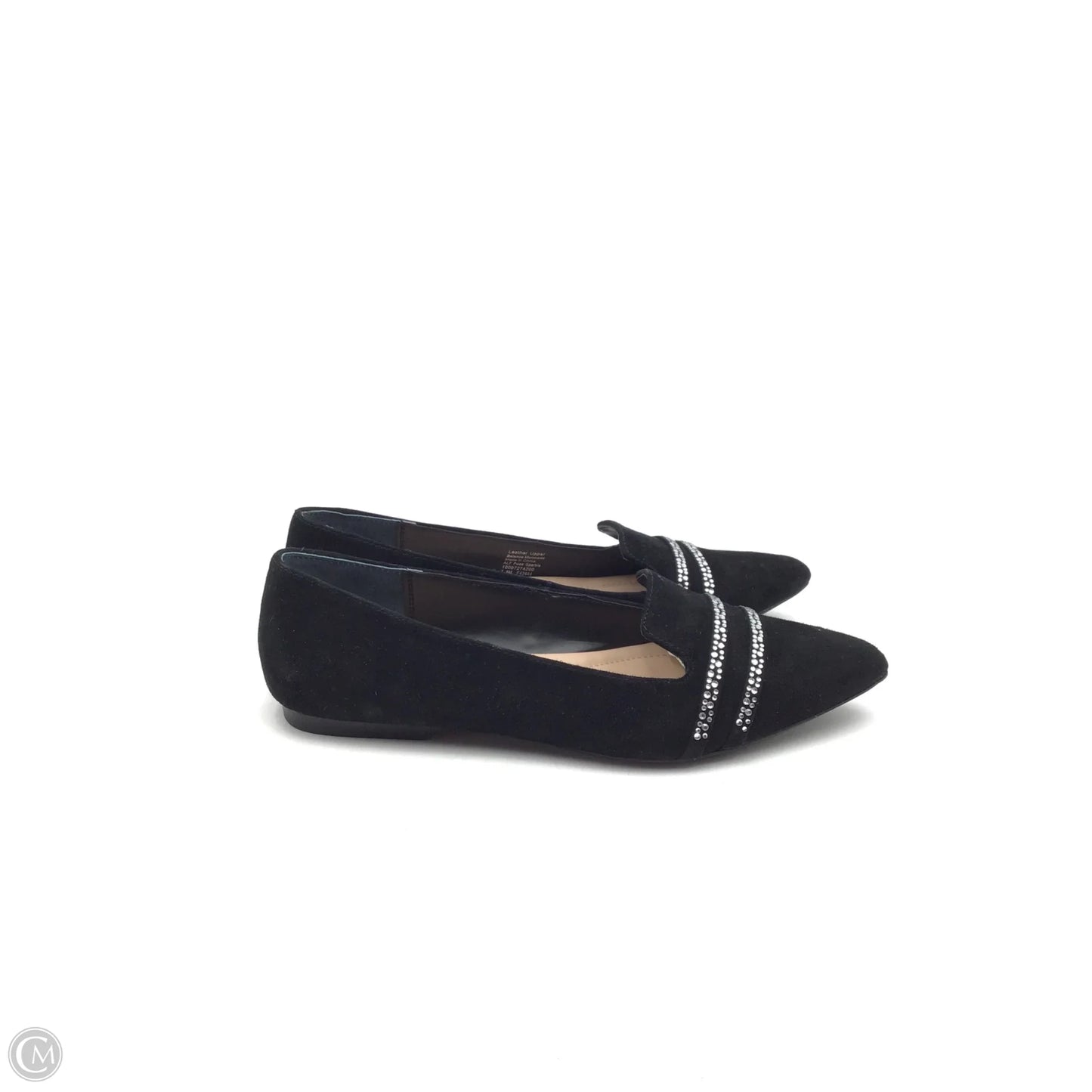 Shoes Flats By Alfani In Black & Silver, Size: 7.5