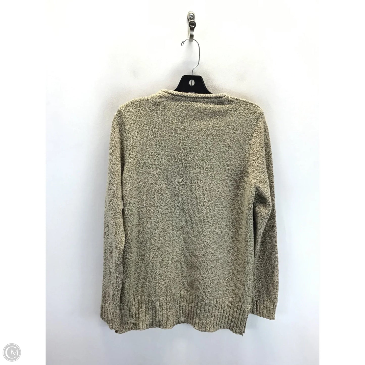 Sweater By Croft And Barrow In Tan, Size: M