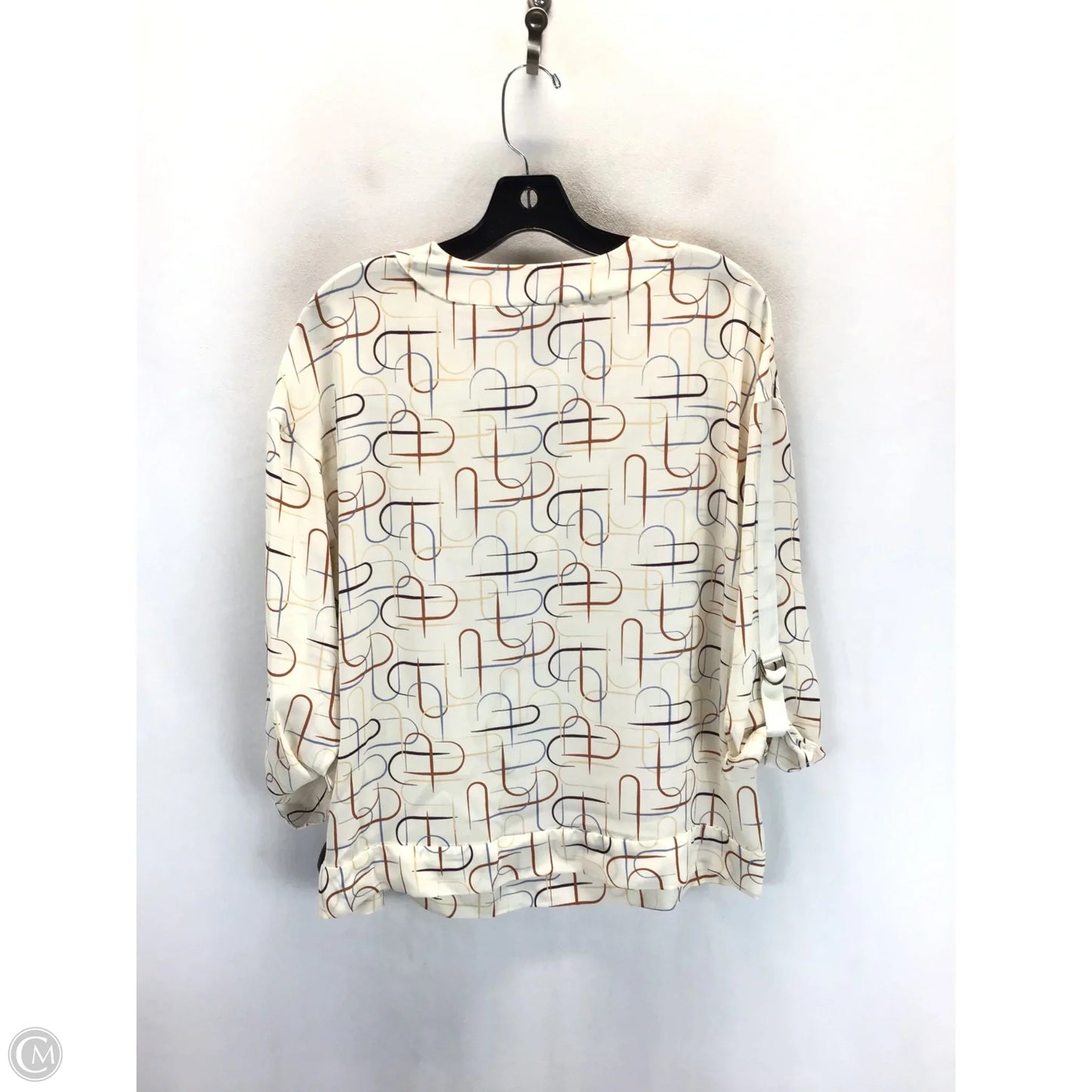 Top Long Sleeve By Worthington In Multi-colored, Size: M