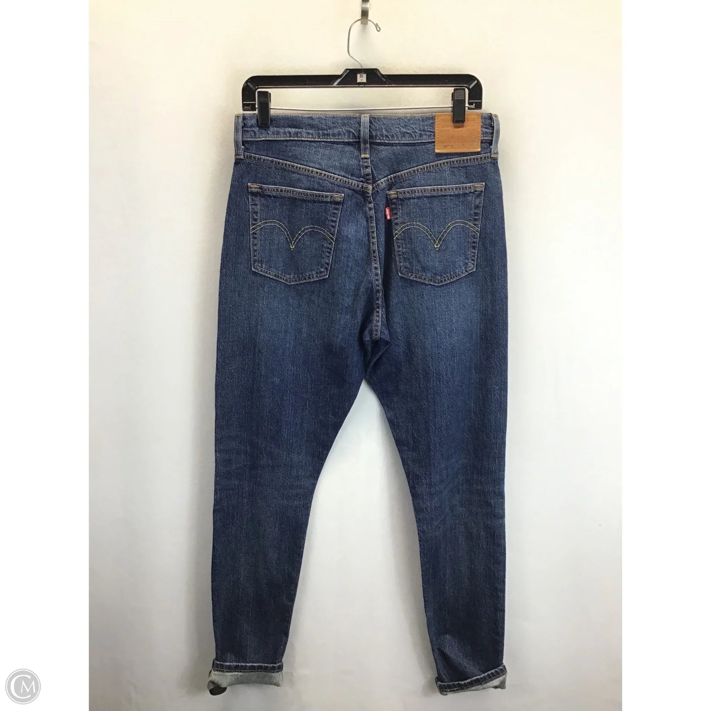 Jeans Straight By Levis In Blue, Size: 6