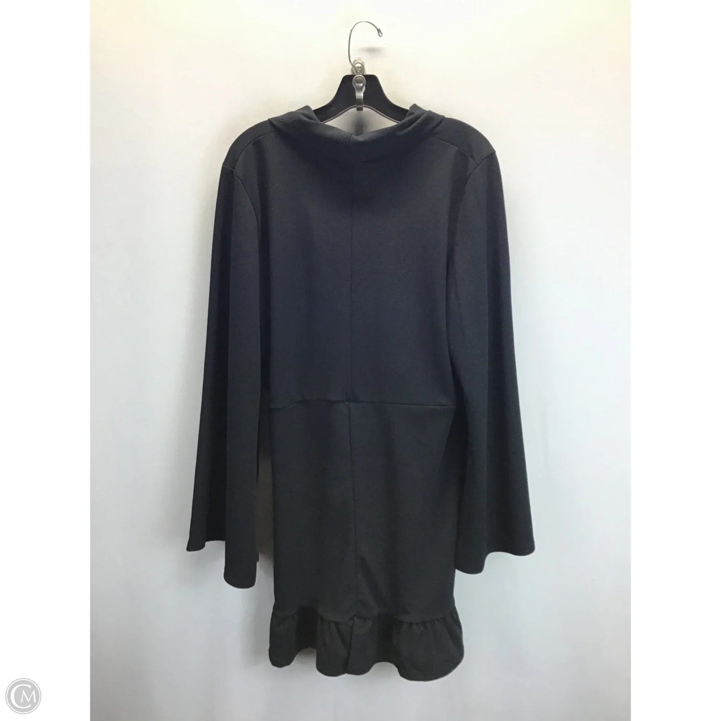 Dress Casual Midi By Clothes Mentor In Black, Size: 14