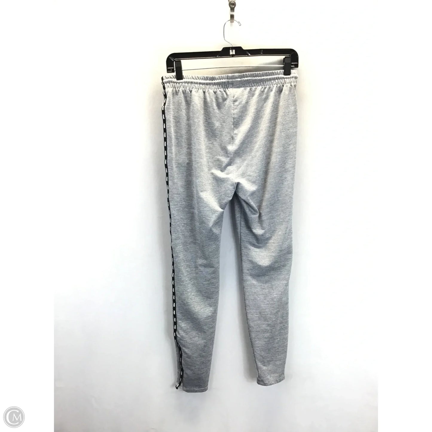 Athletic Pants By Pink In Grey, Size: S