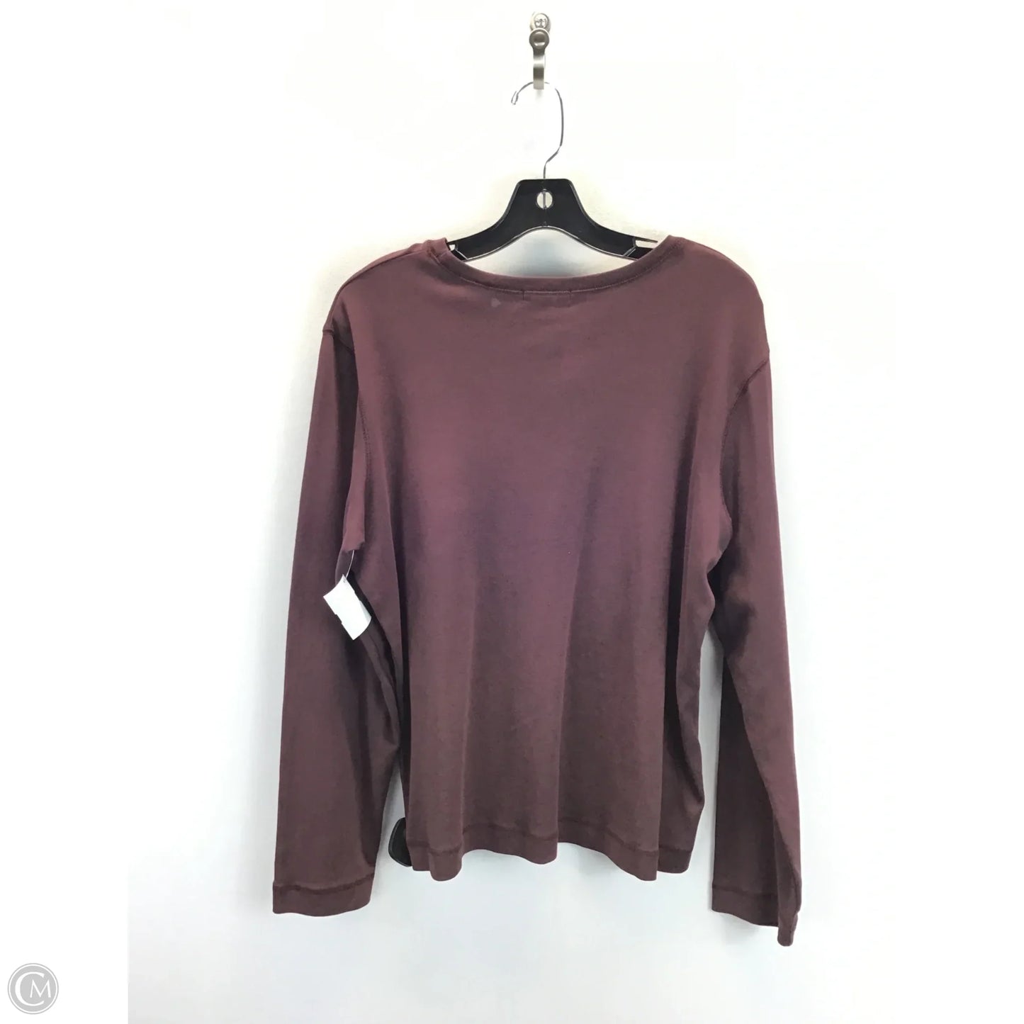 Top Long Sleeve By Marsh Landing In Red, Size: Xl