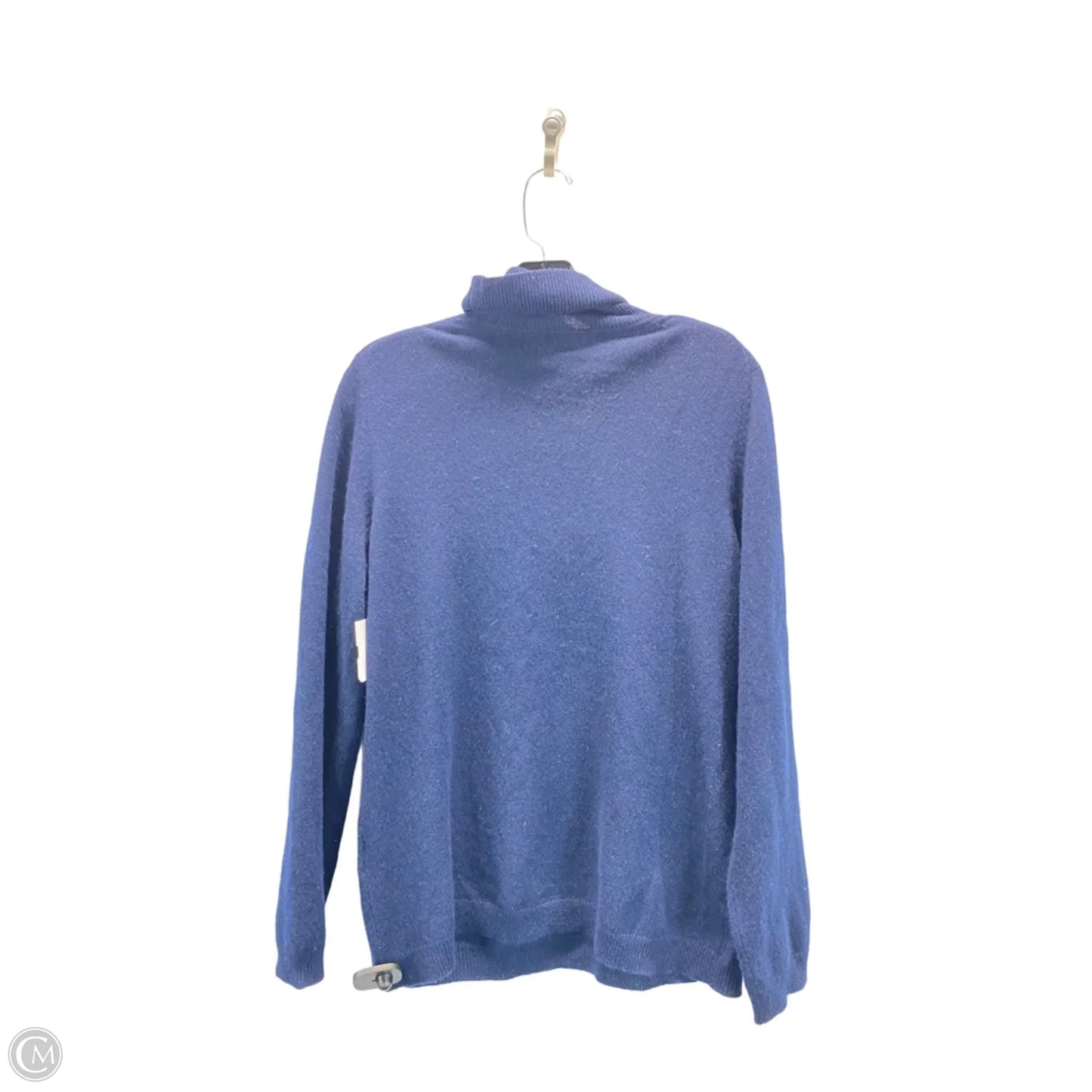 Sweater By Charter Club In Blue, Size: Xl
