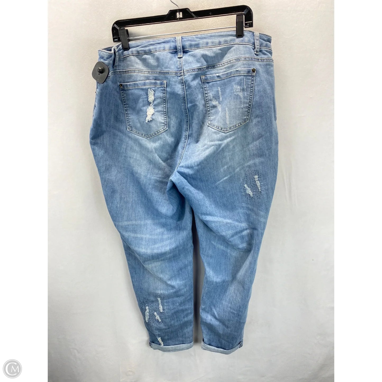 Jeans Straight By Ashley Stewart In Blue, Size: 18