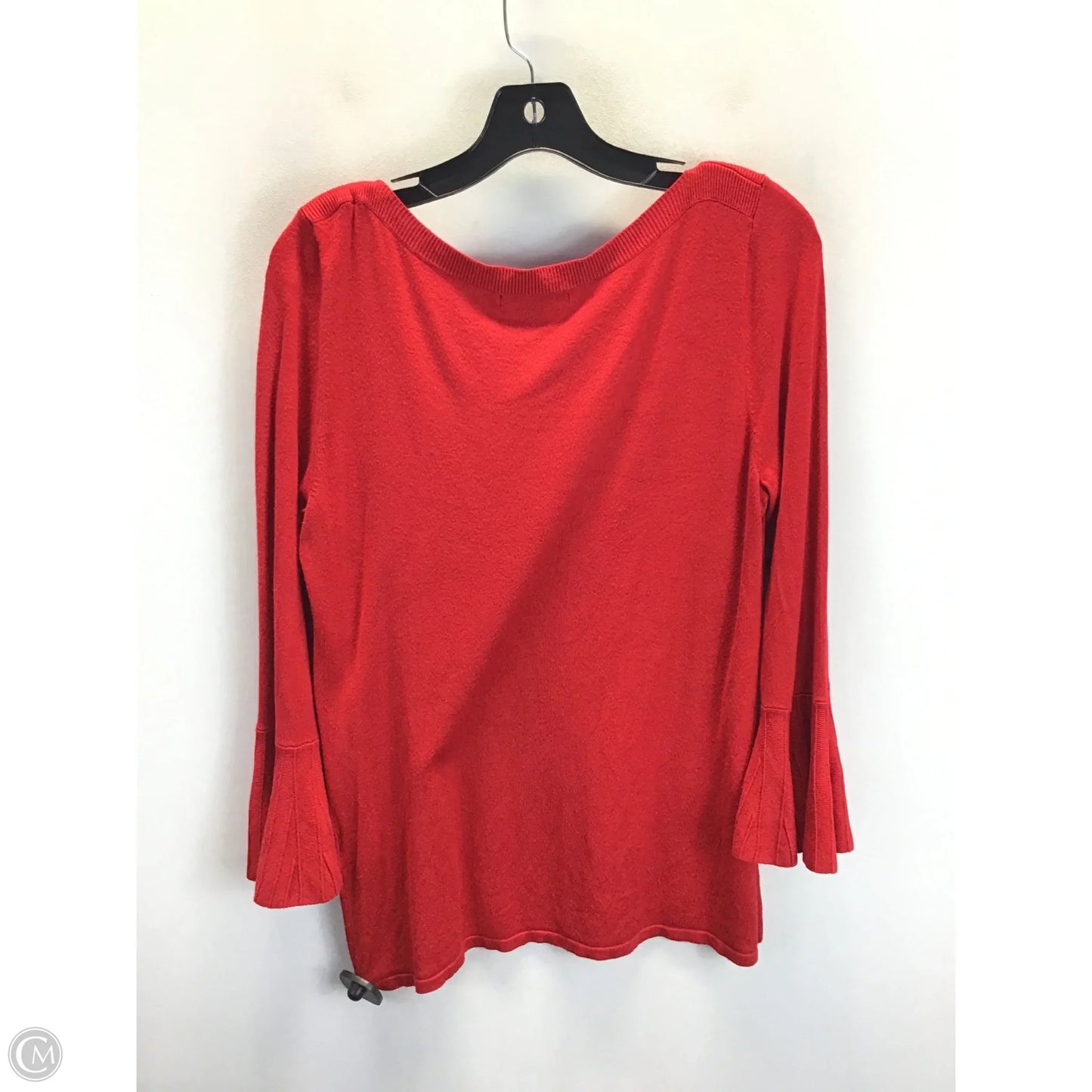 Top Long Sleeve Basic By 41 Hawthorn In Red, Size: M