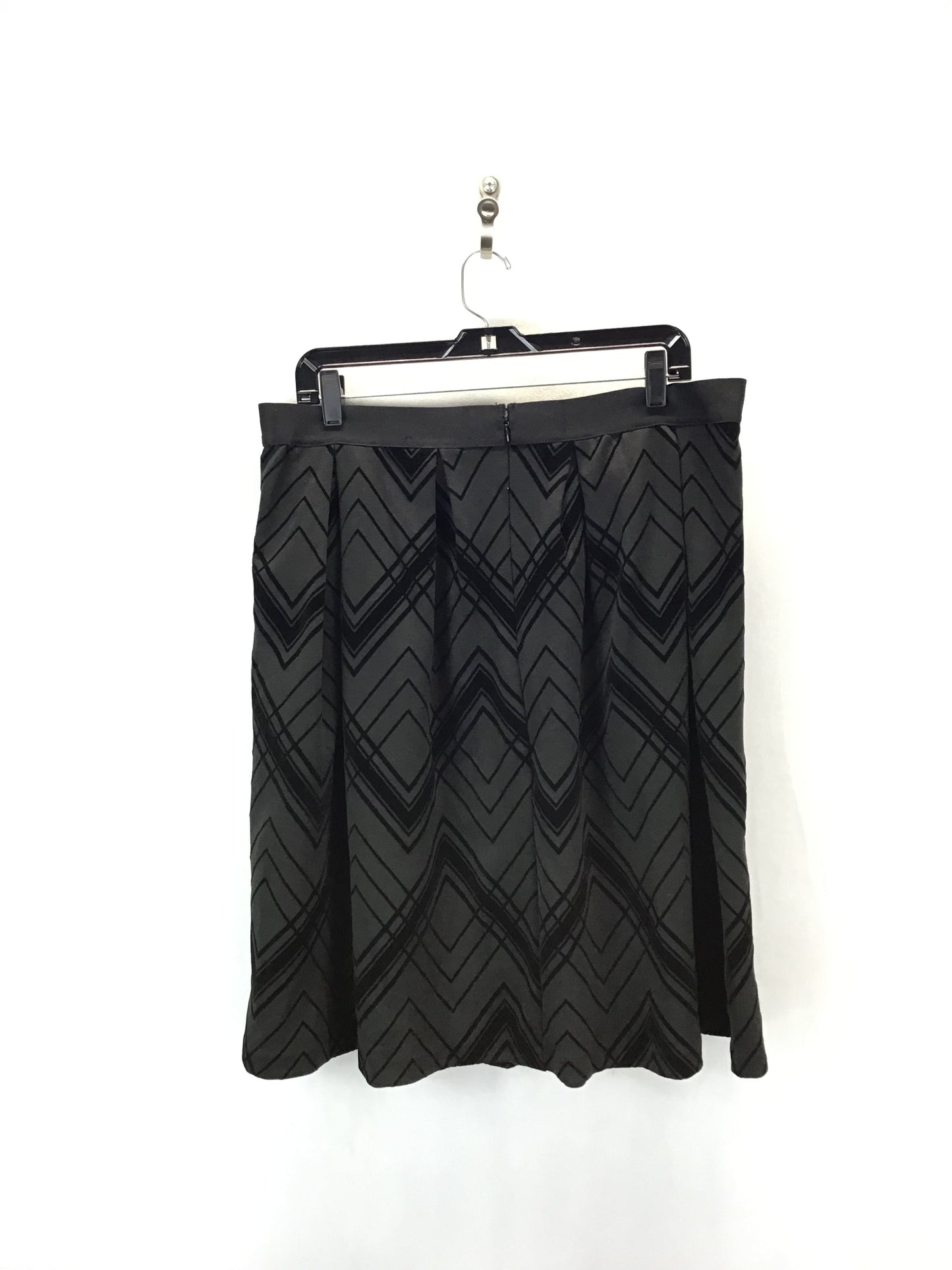 Skirt Midi By Ashley Stewart In Black, Size: 18