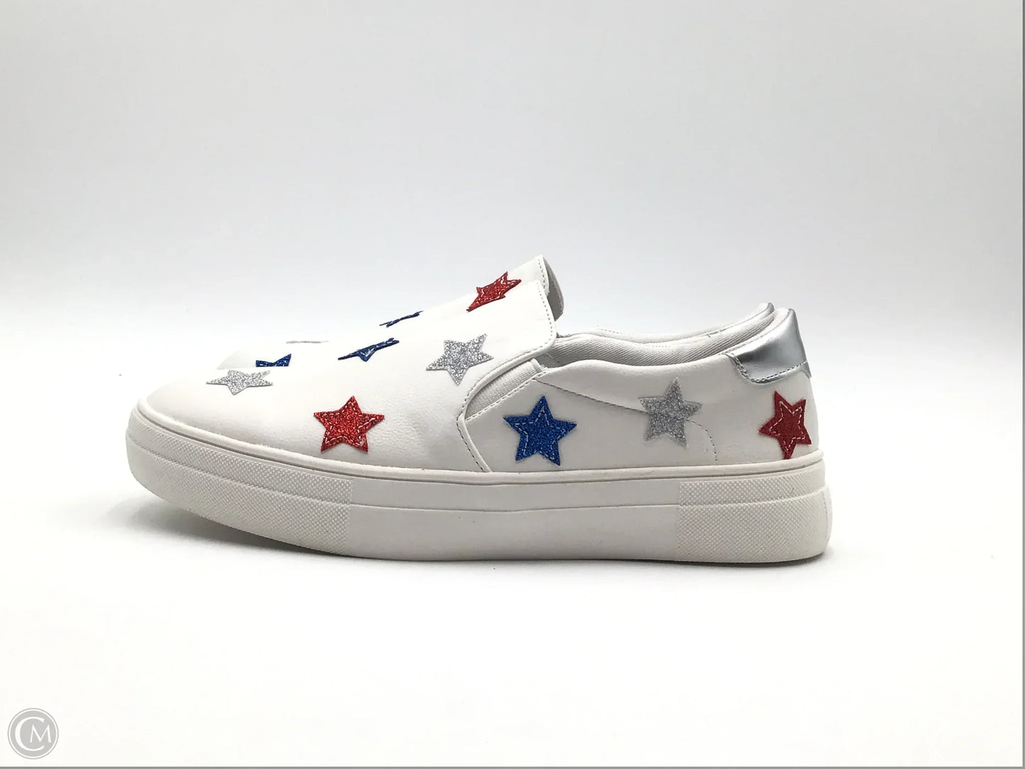 Shoes Sneakers By Matisse In Blue & Red & White, Size: 8