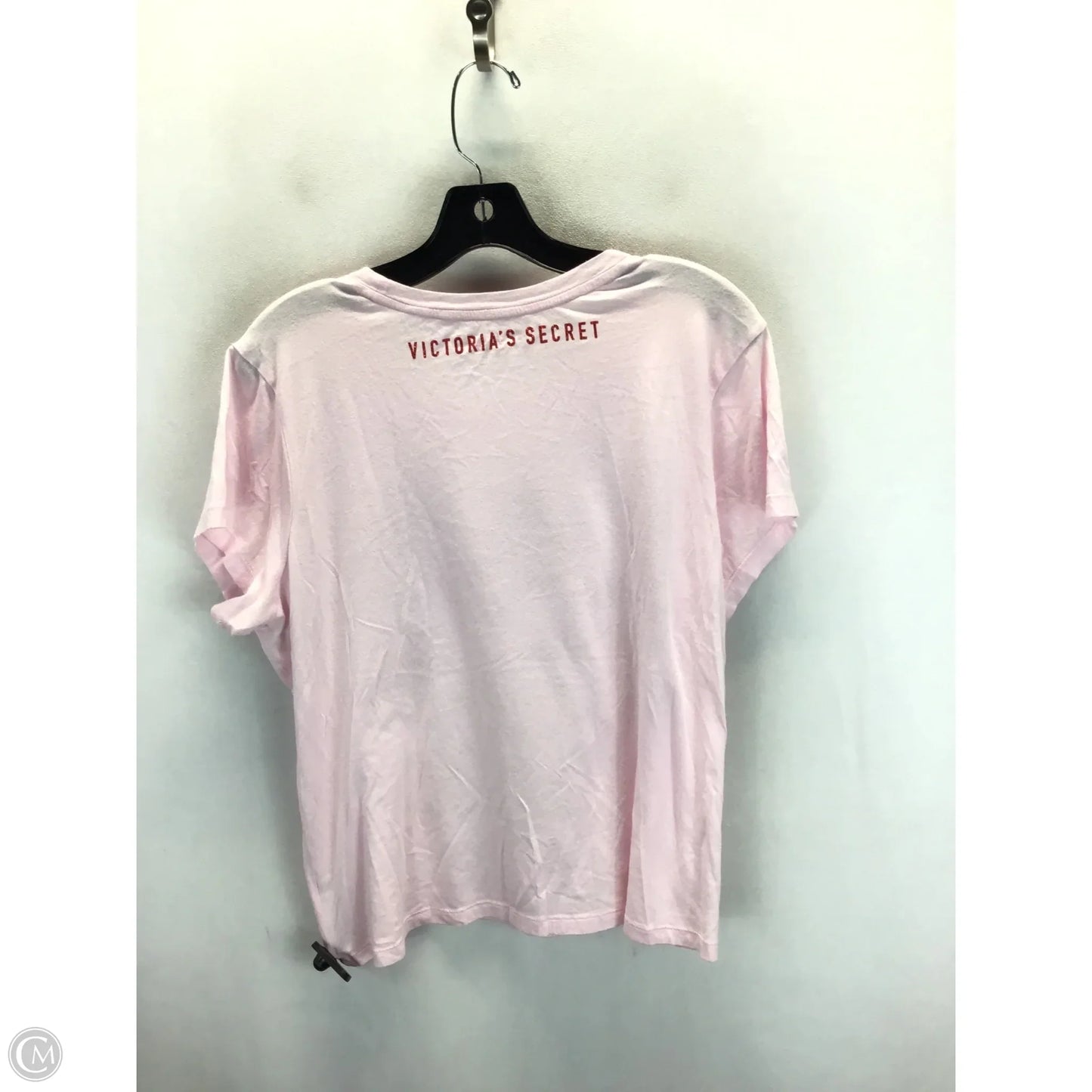 Top Short Sleeve Basic By Victorias Secret In Pink, Size: Xl