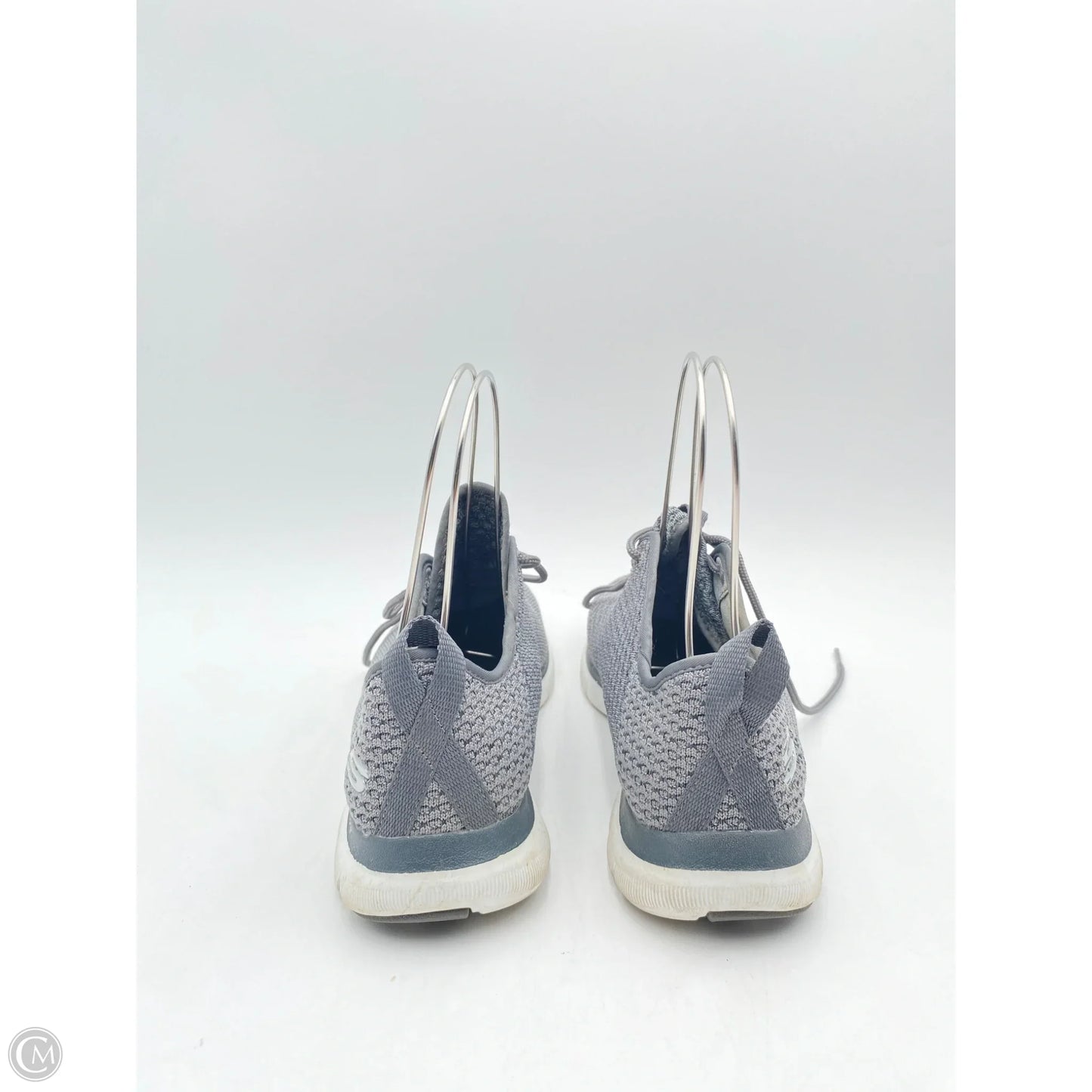 Shoes Athletic By Skechers In Grey, Size: 7.5