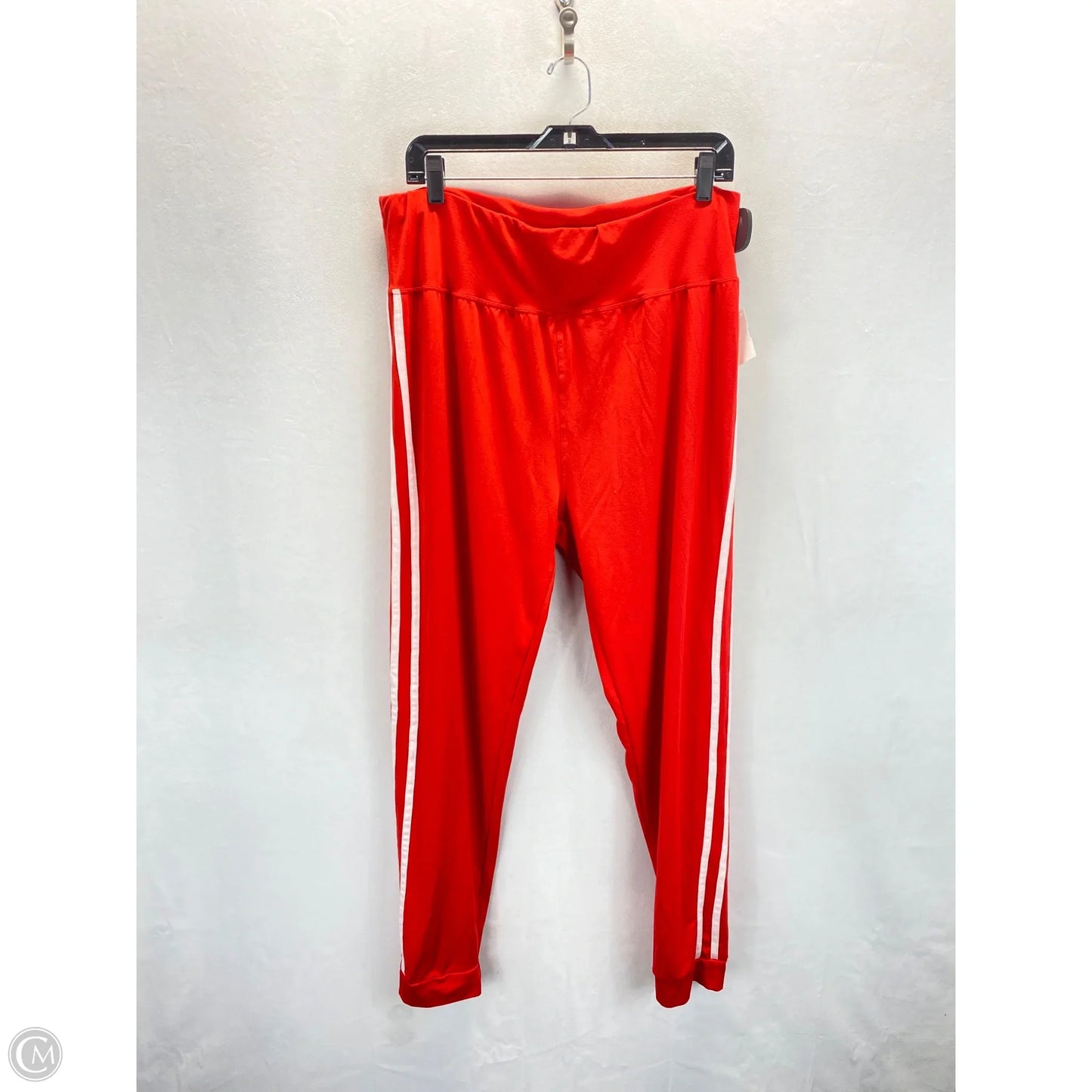 Athletic Pants 2pc By Fashion Nova In Red, Size: 2x