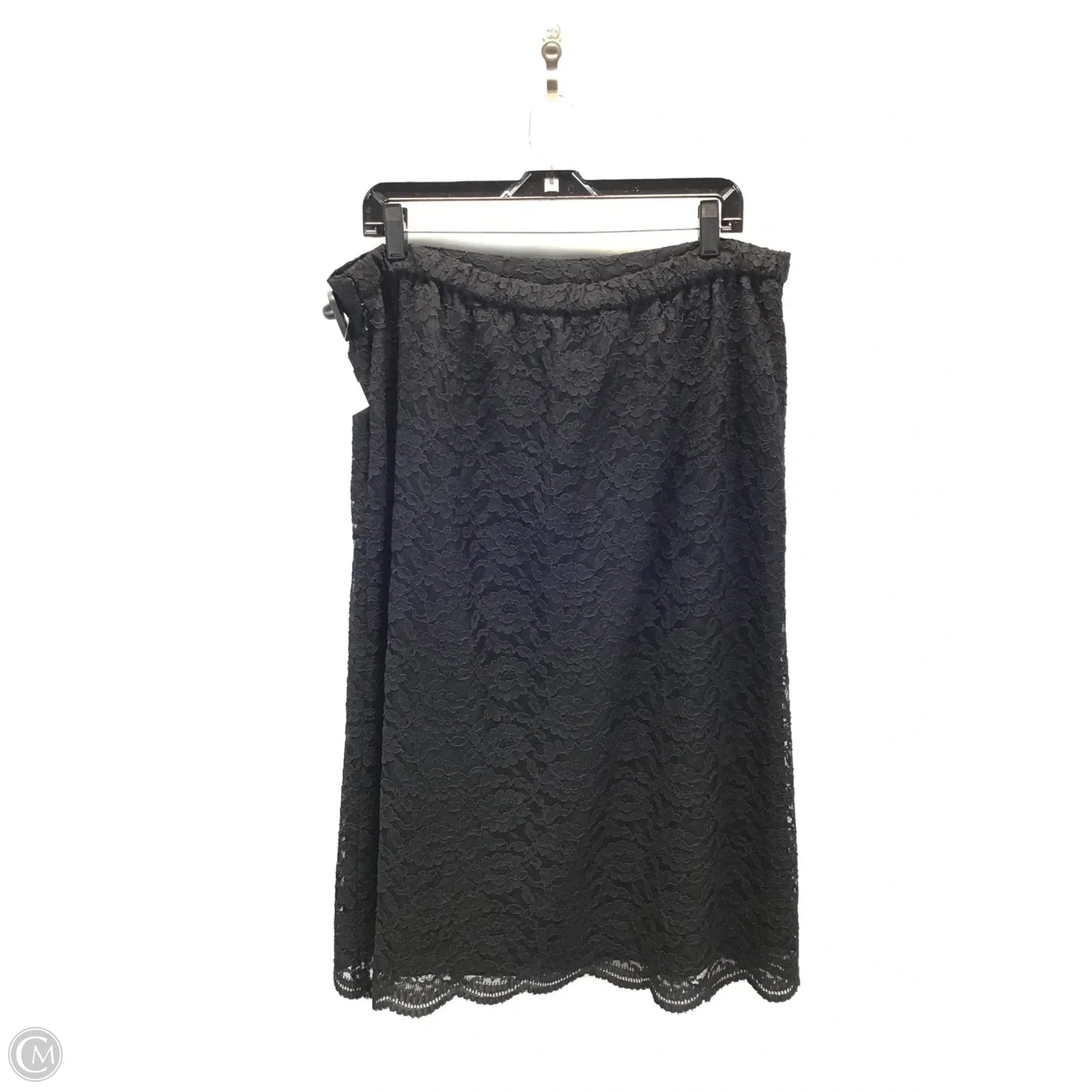 Skirt Set 2pc By Dana Buchman In Black, Size: 1x