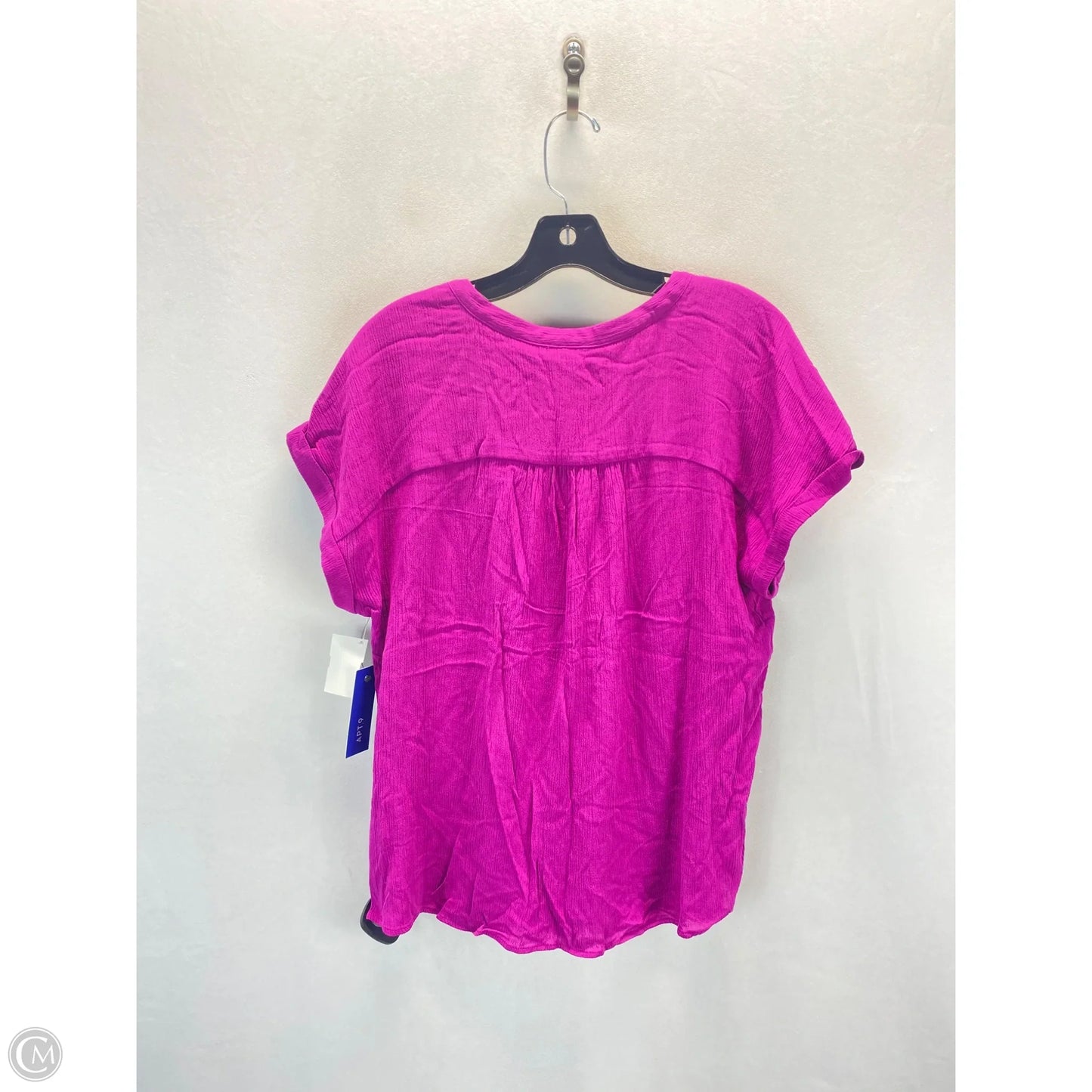 Top Sleeveless Basic By Apt 9 In Purple, Size: M
