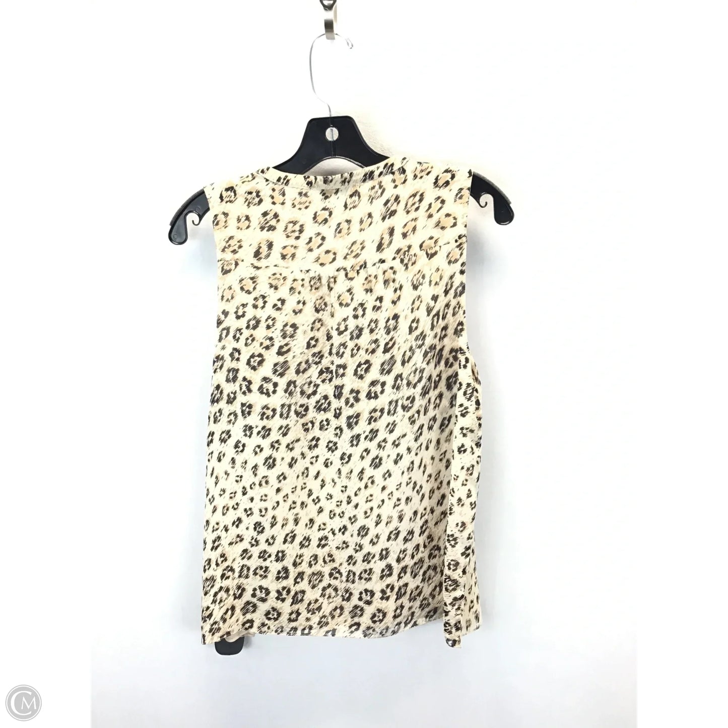 Top Sleeveless By Joie In Leopard Print, Size: M