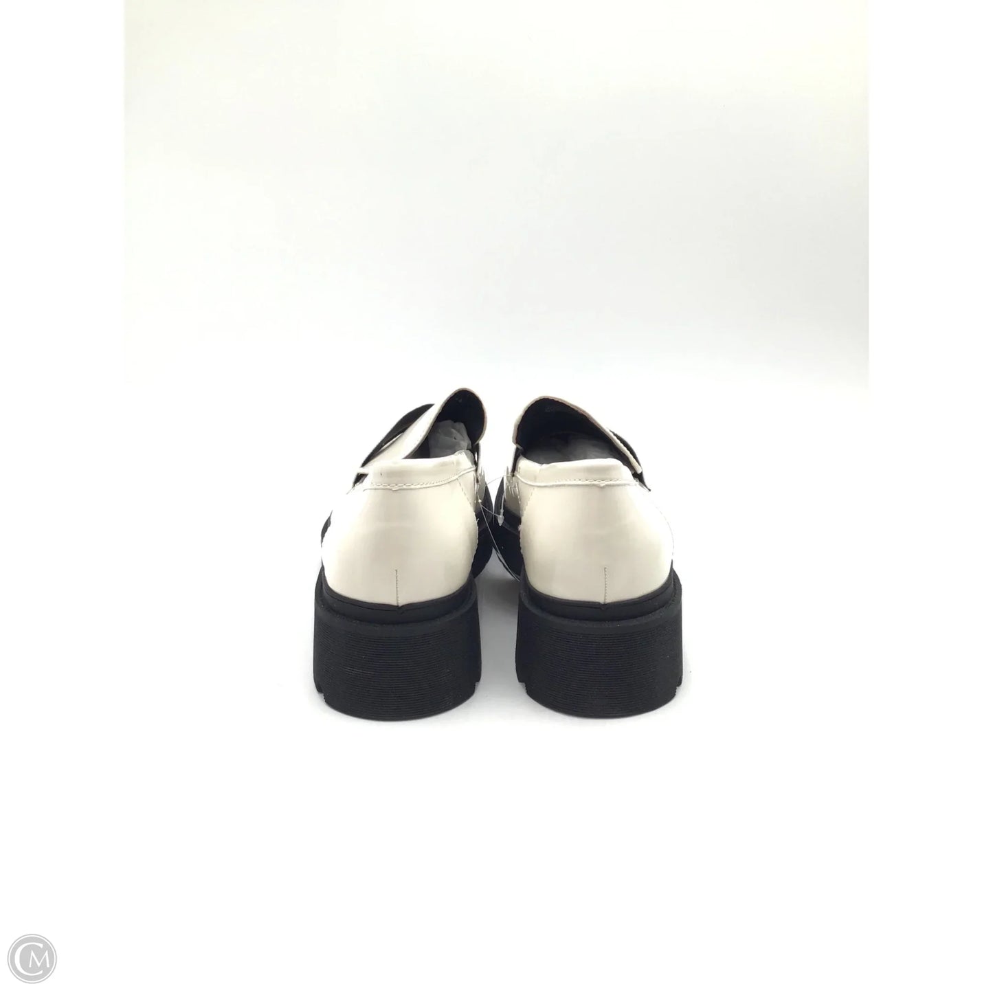 Shoes Sneakers Platform By Aqua In Black & White, Size: 9