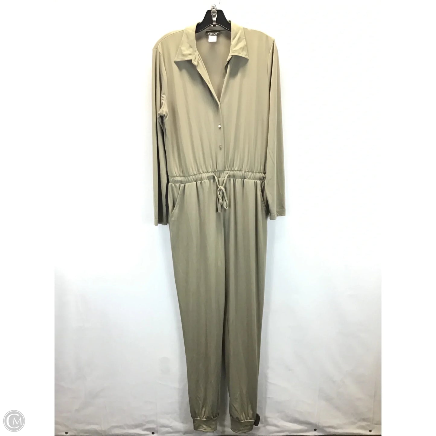Jumpsuit By Venus In Green, Size: M