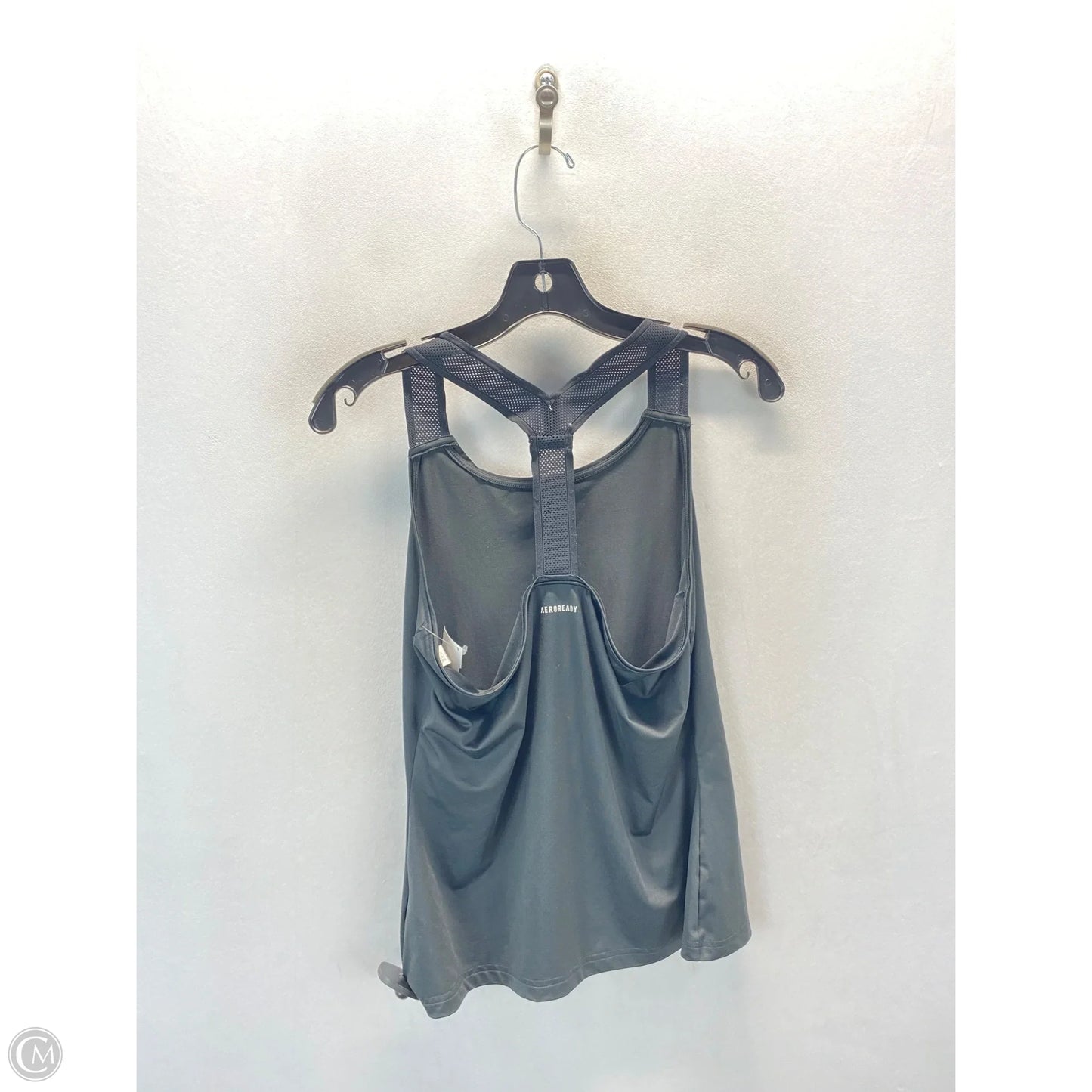 Athletic Tank Top By Adidas In Black, Size: M