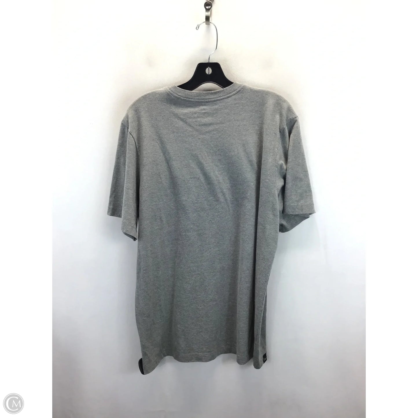 Top Short Sleeve Luxury Designer By Jordan In Grey, Size: L
