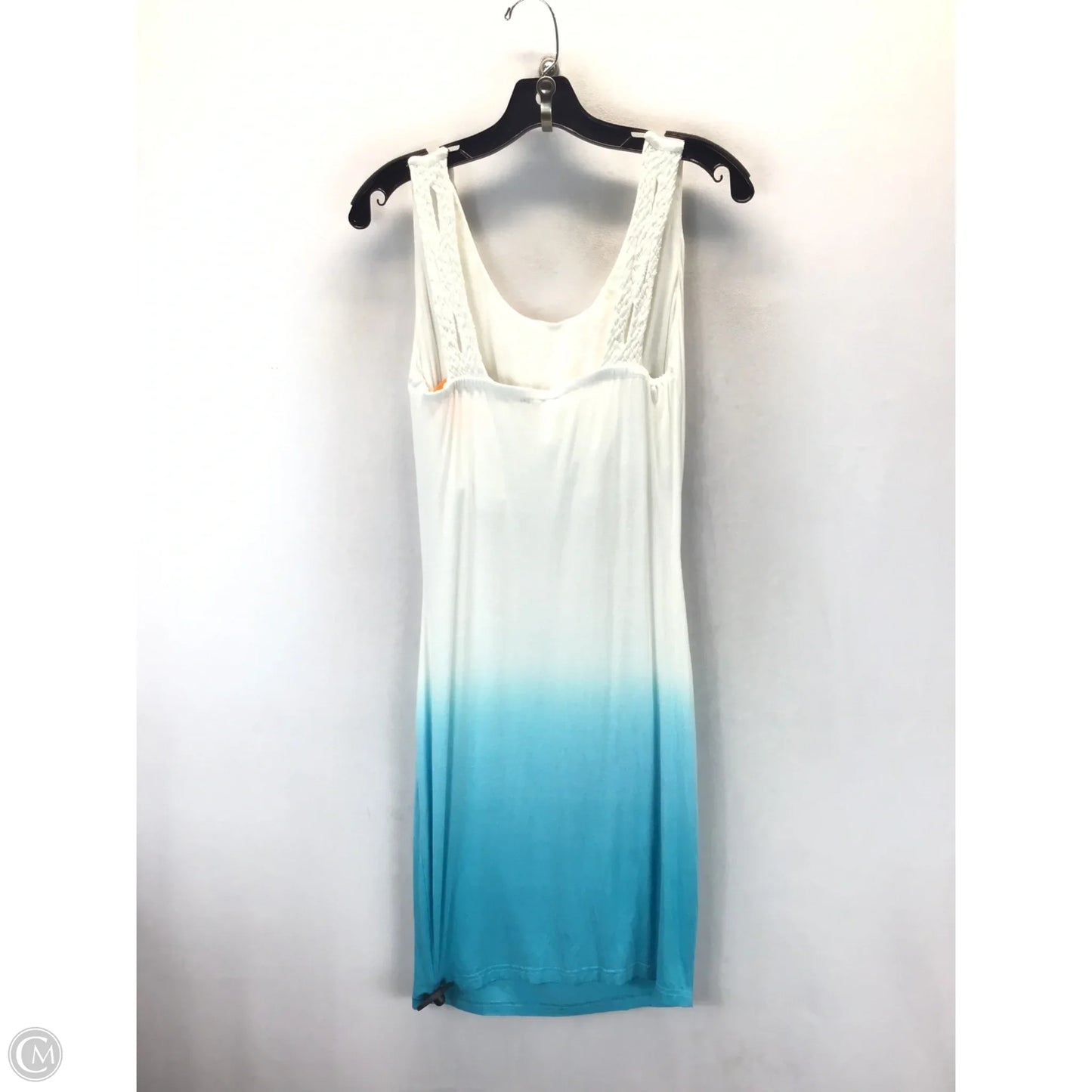 Dress Casual Short By Venus In Blue & White, Size: S