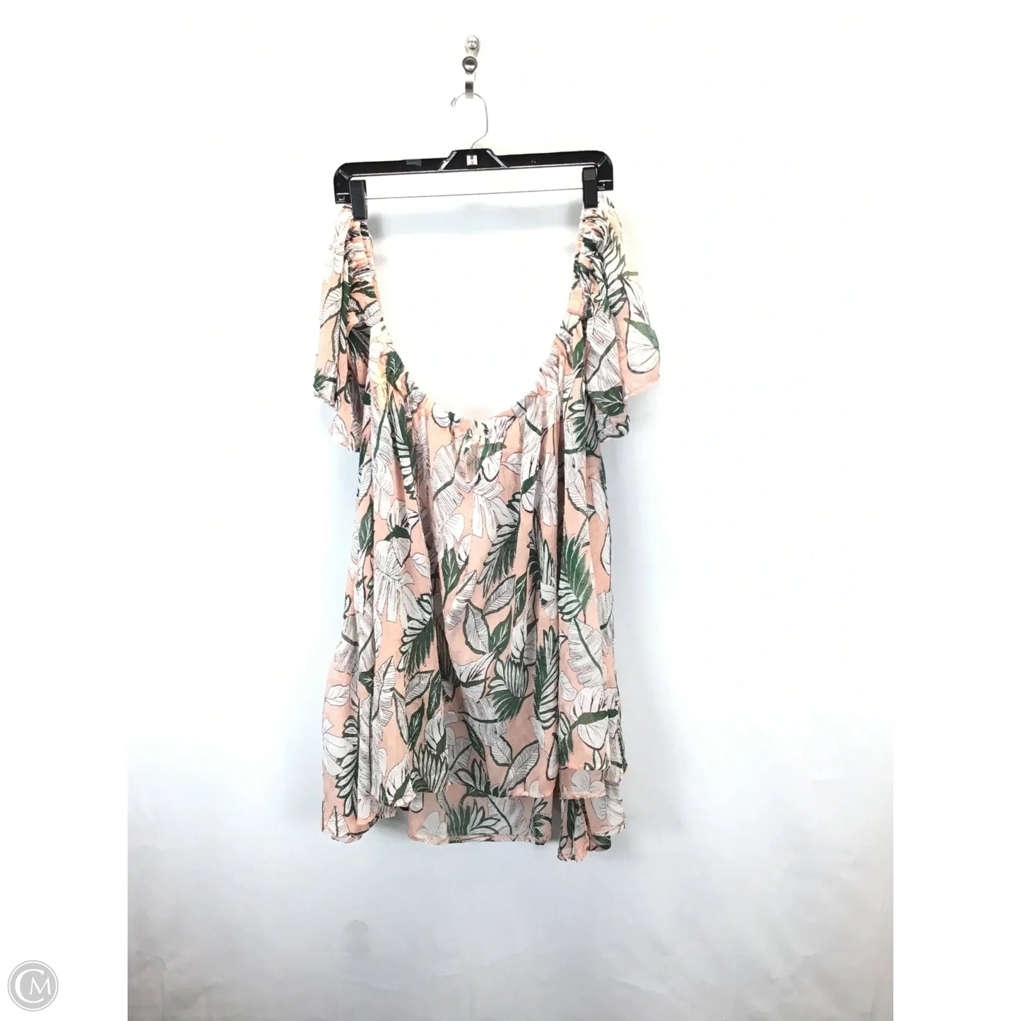 Dress Casual Short By Boohoo Boutique In Tropical Print, Size: M