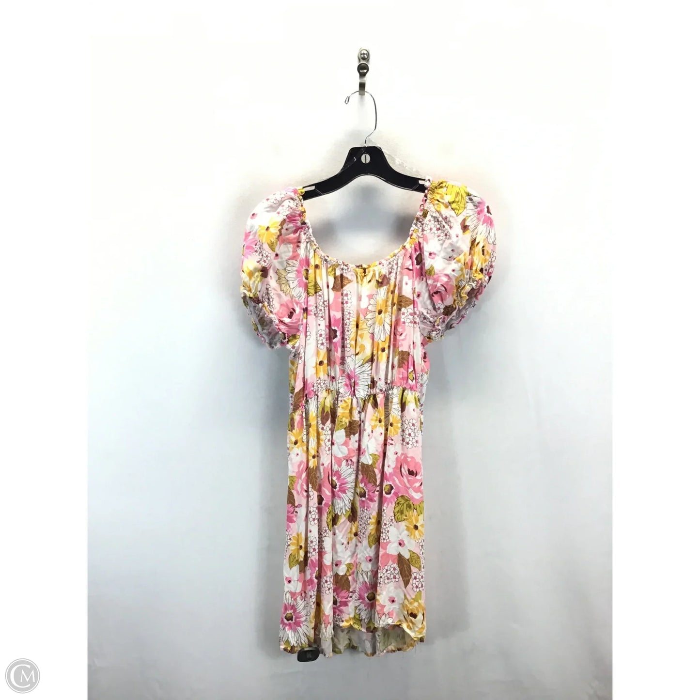 Dress Casual Short By Auw In Floral Print, Size: 1x