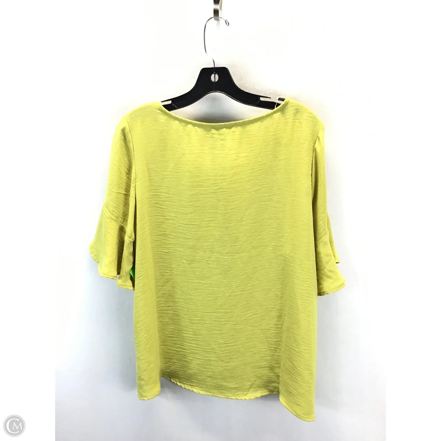 Top Short Sleeve By Clothes Mentor In Green, Size: L