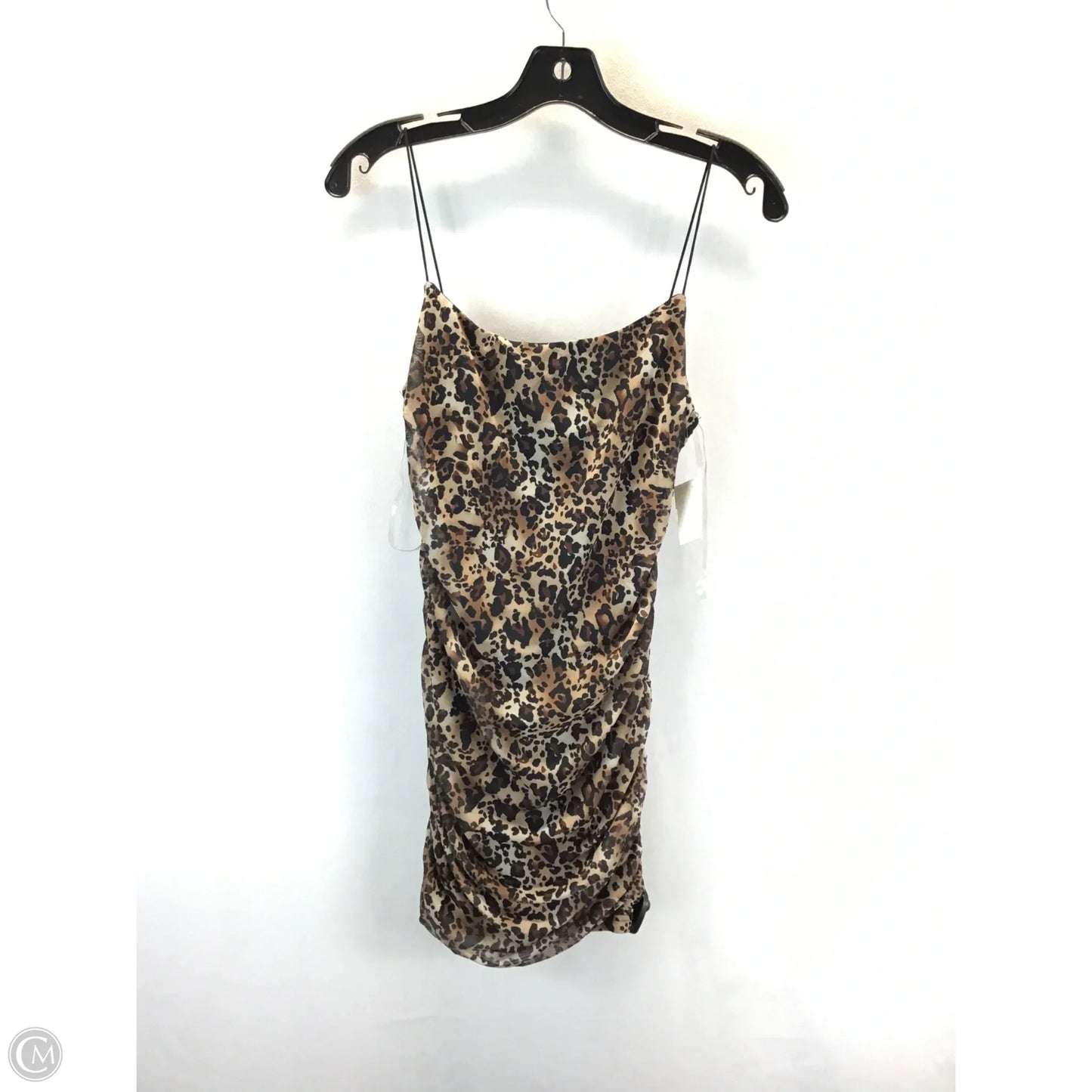 Dress Casual Short By Fashion Nova In Leopard Print, Size: M