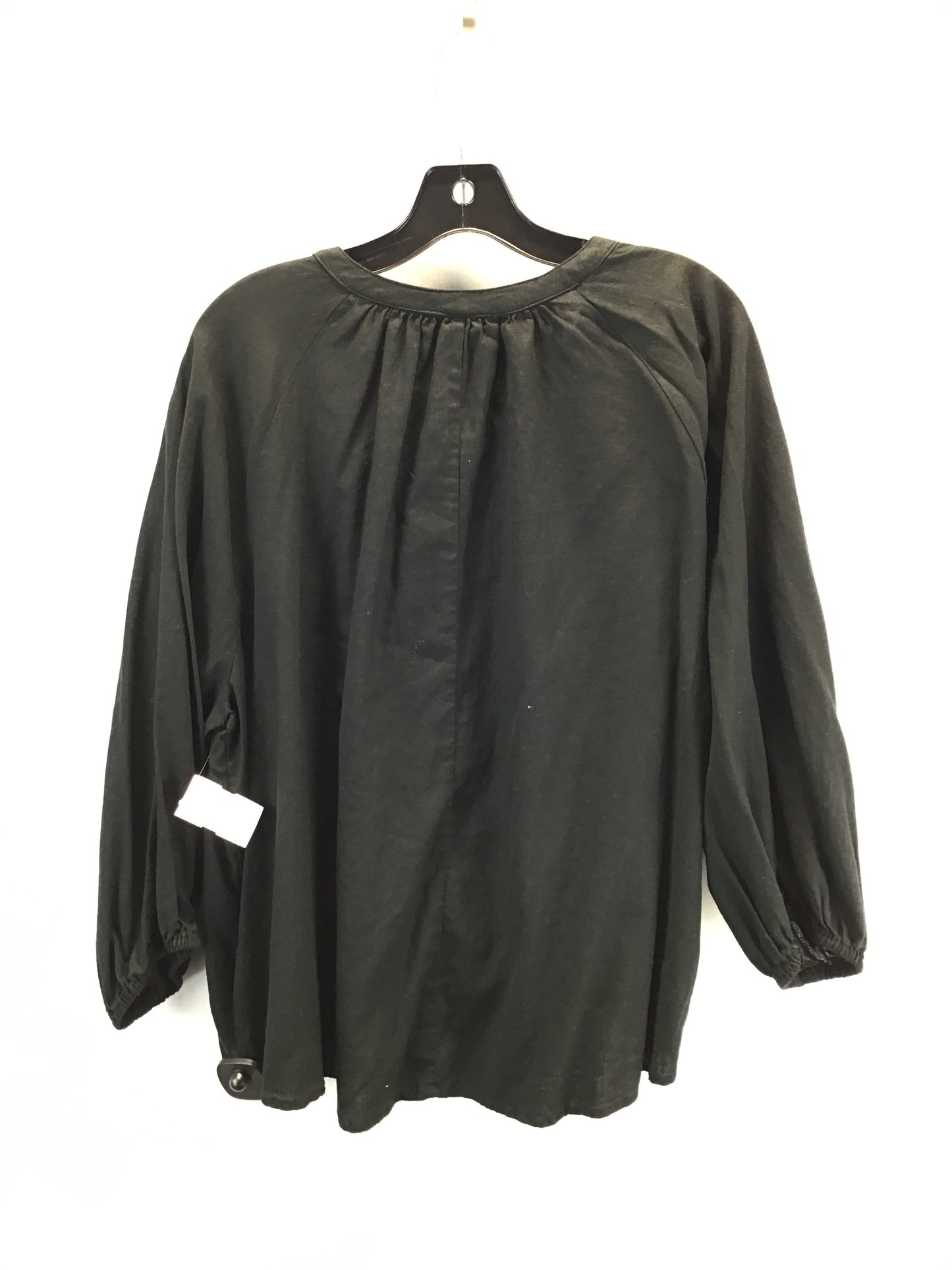 Top Long Sleeve By A New Day In Black, Size: Xl