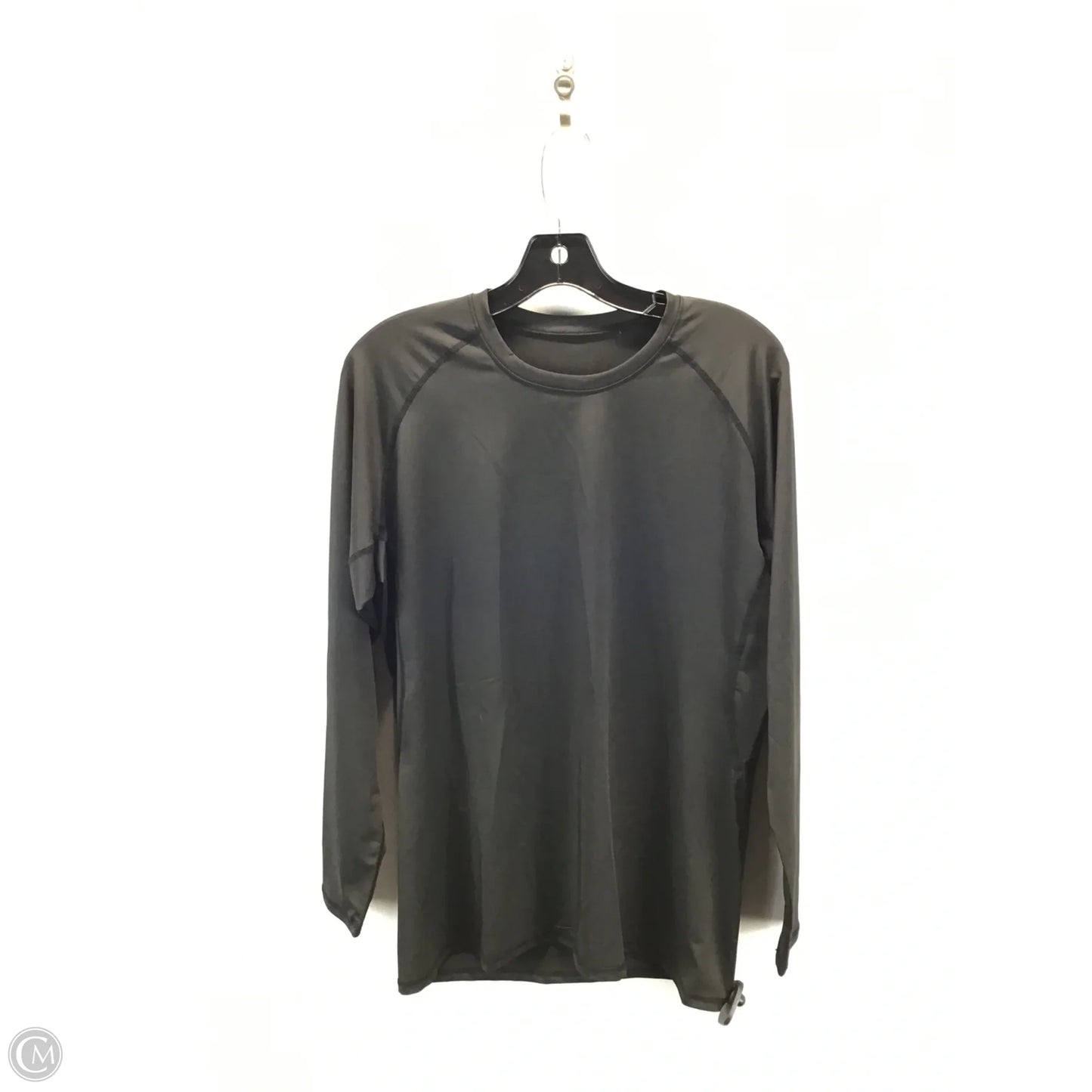 Athletic Top Long Sleeve Crewneck By Clothes Mentor In Black, Size: Xxl