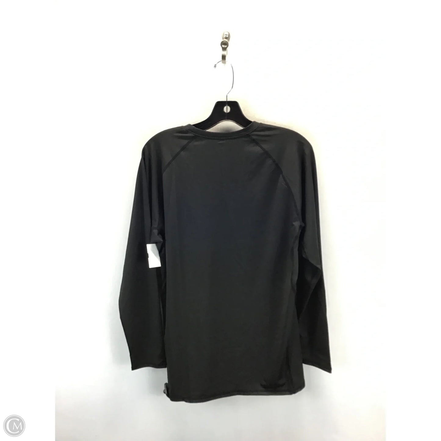 Athletic Top Long Sleeve Crewneck By Clothes Mentor In Black, Size: Xxl