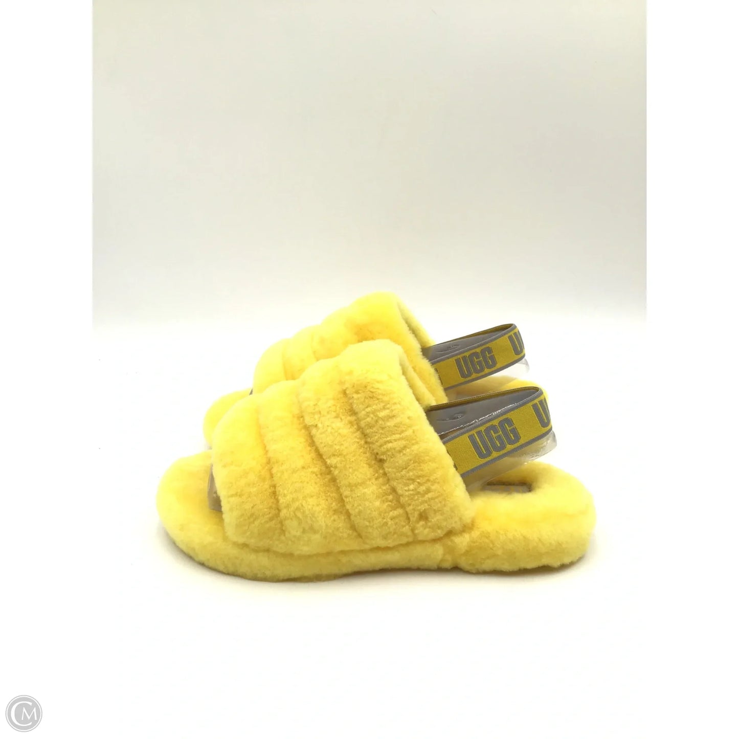Sandals Designer By Ugg In Yellow, Size: 6