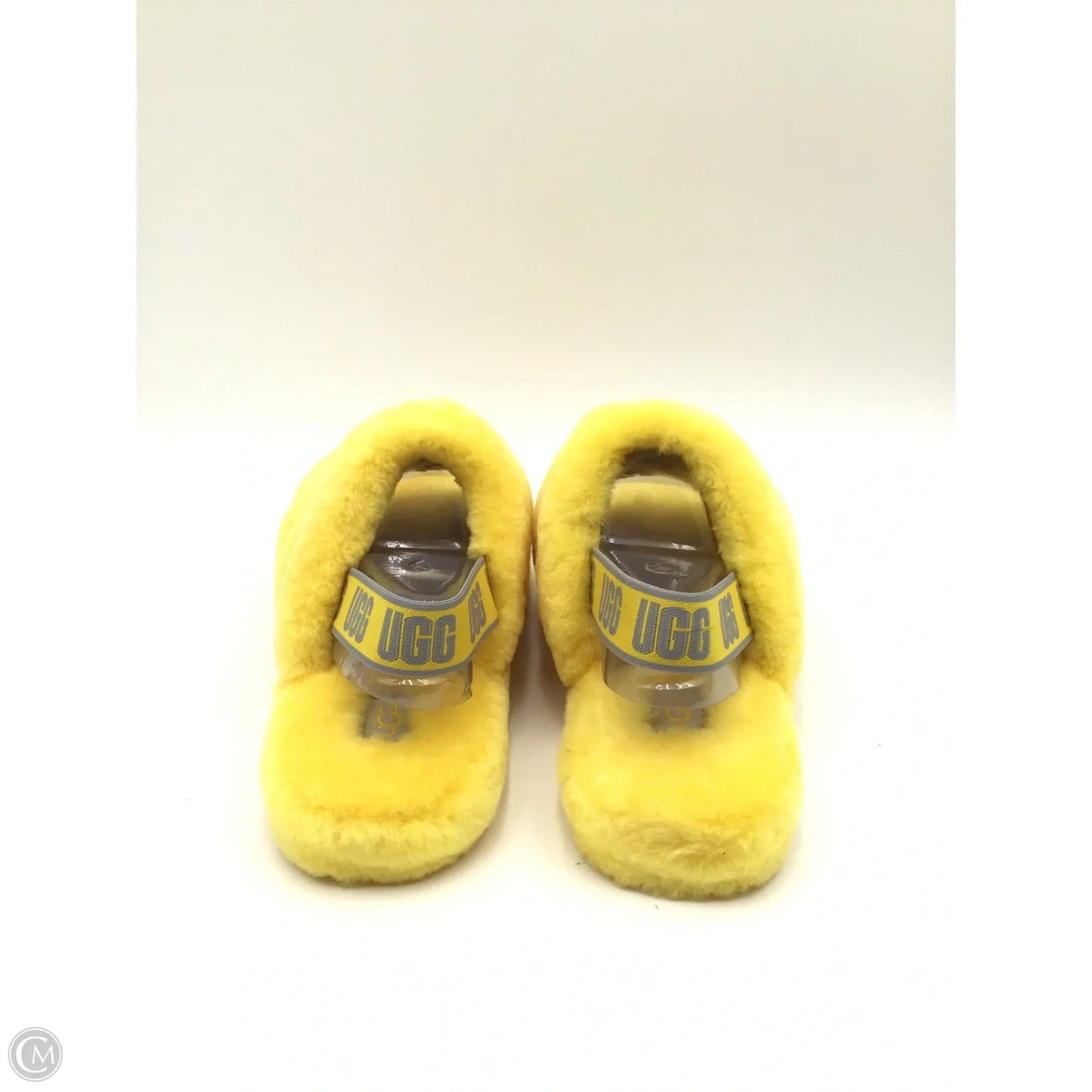Sandals Designer By Ugg In Yellow, Size: 6